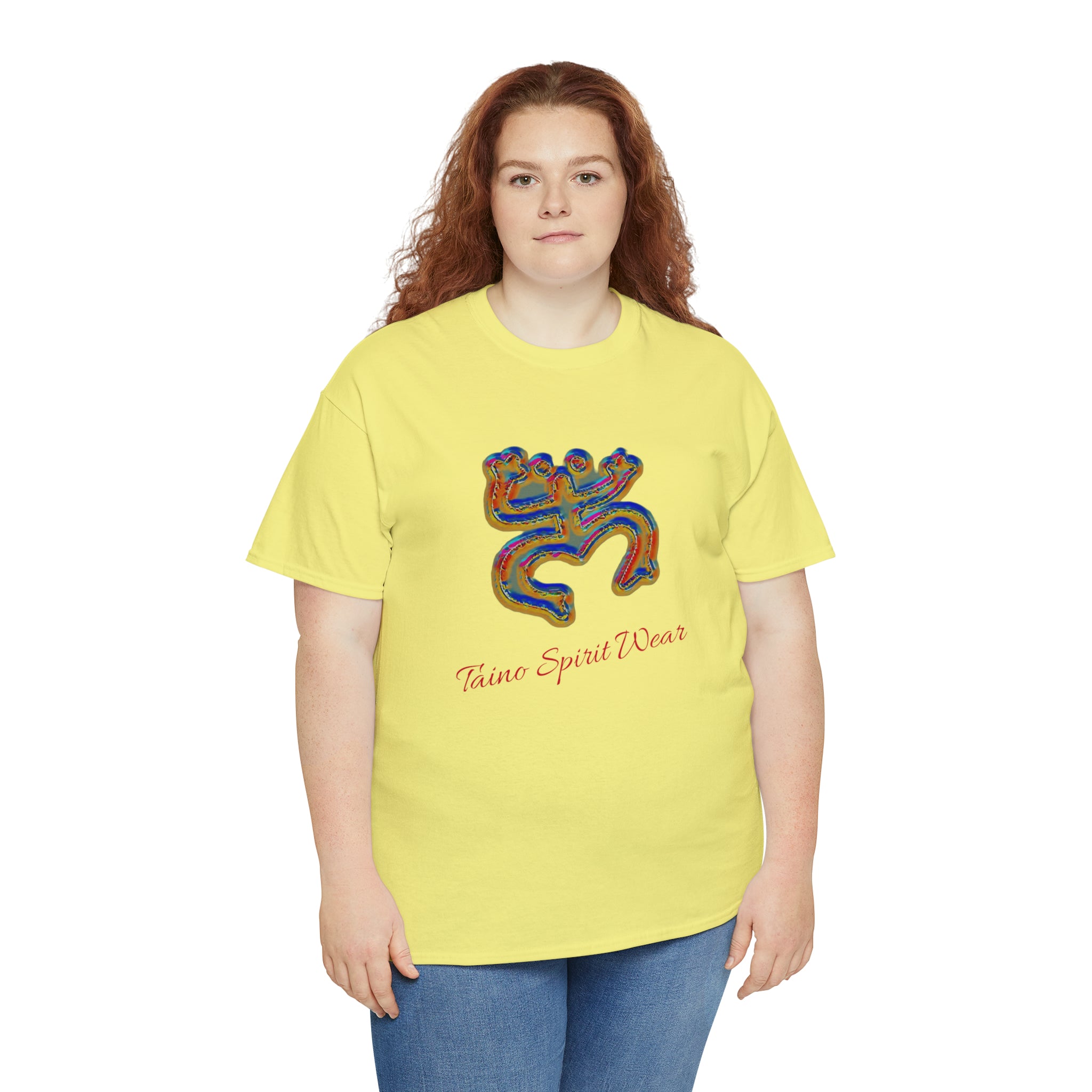 Taino/Puerto Rican Coqui Unisex Heavy Cotton Tee
