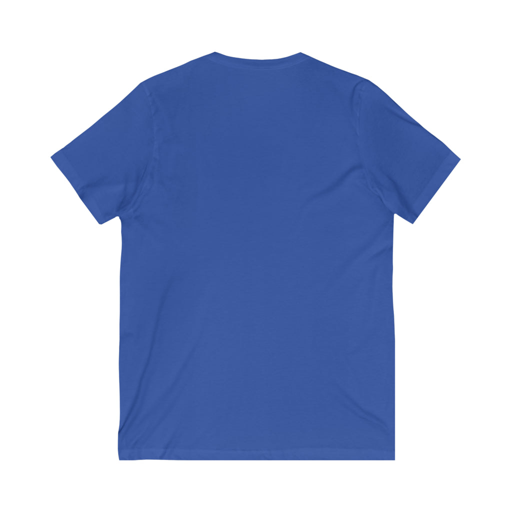 Taino Symbolism Unisex Jersey Short Sleeve V-Neck Tee