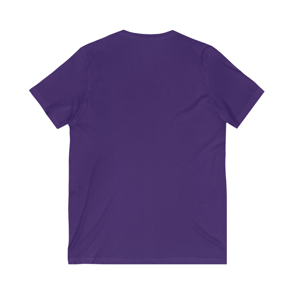 Taino Symbolism Unisex Jersey Short Sleeve V-Neck Tee