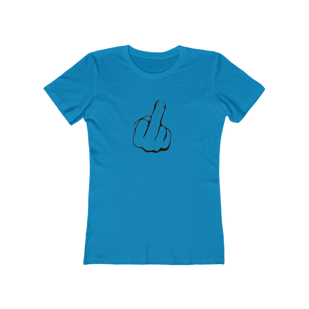 The Middle Finger Women's The Boyfriend Tee