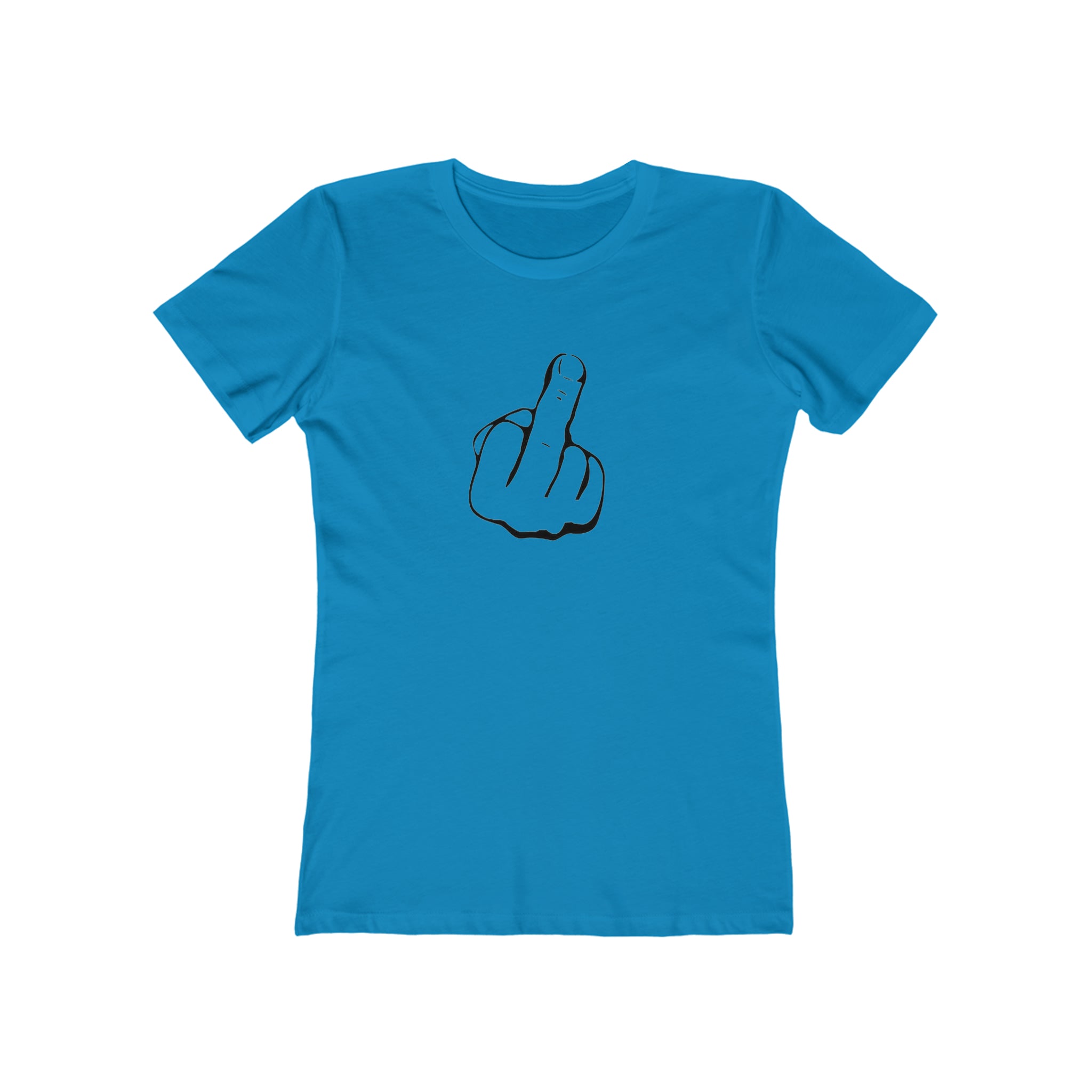 The Middle Finger Women's The Boyfriend Tee