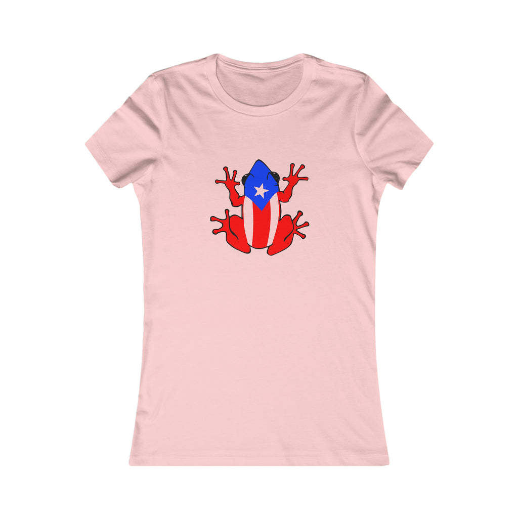 Puerto Rican Flag Coqui Women's Favorite Tee
