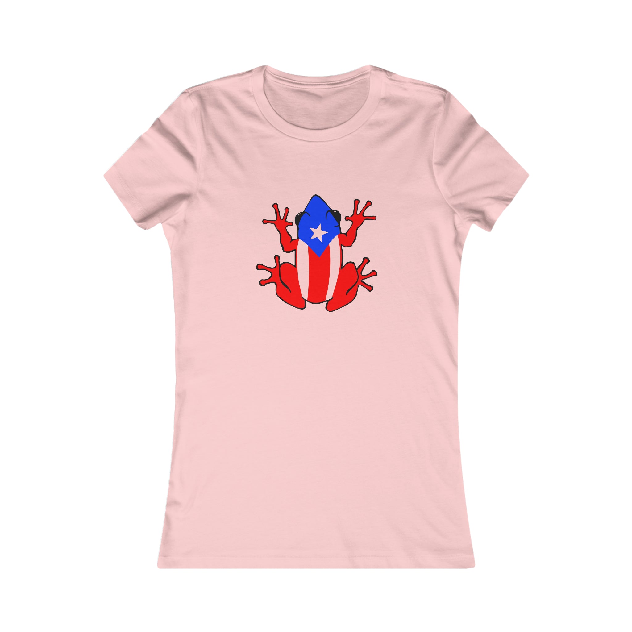 Puerto Rican Flag Coqui Women's Favorite Tee