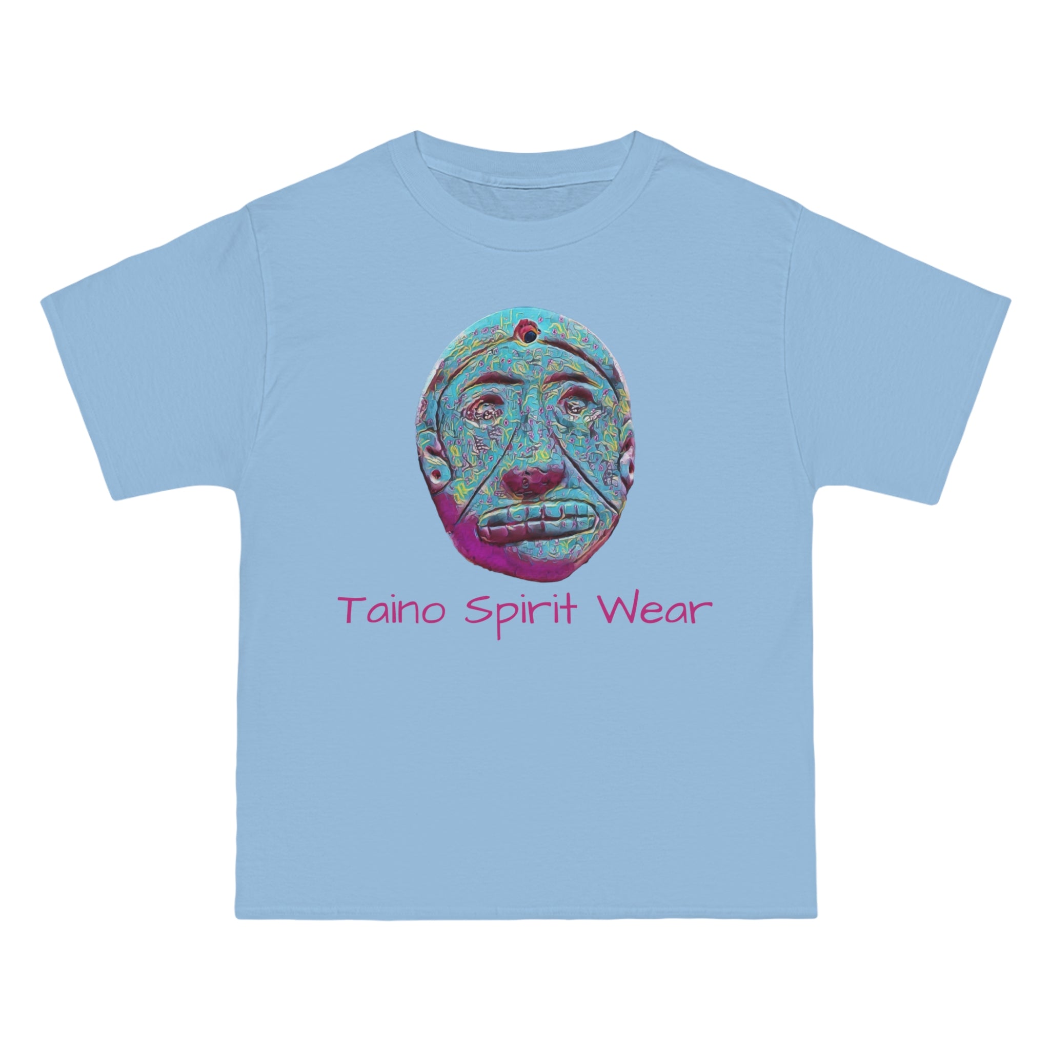 Blue Taino Artifact Beefy-T®  Short-Sleeve T-Shirt
