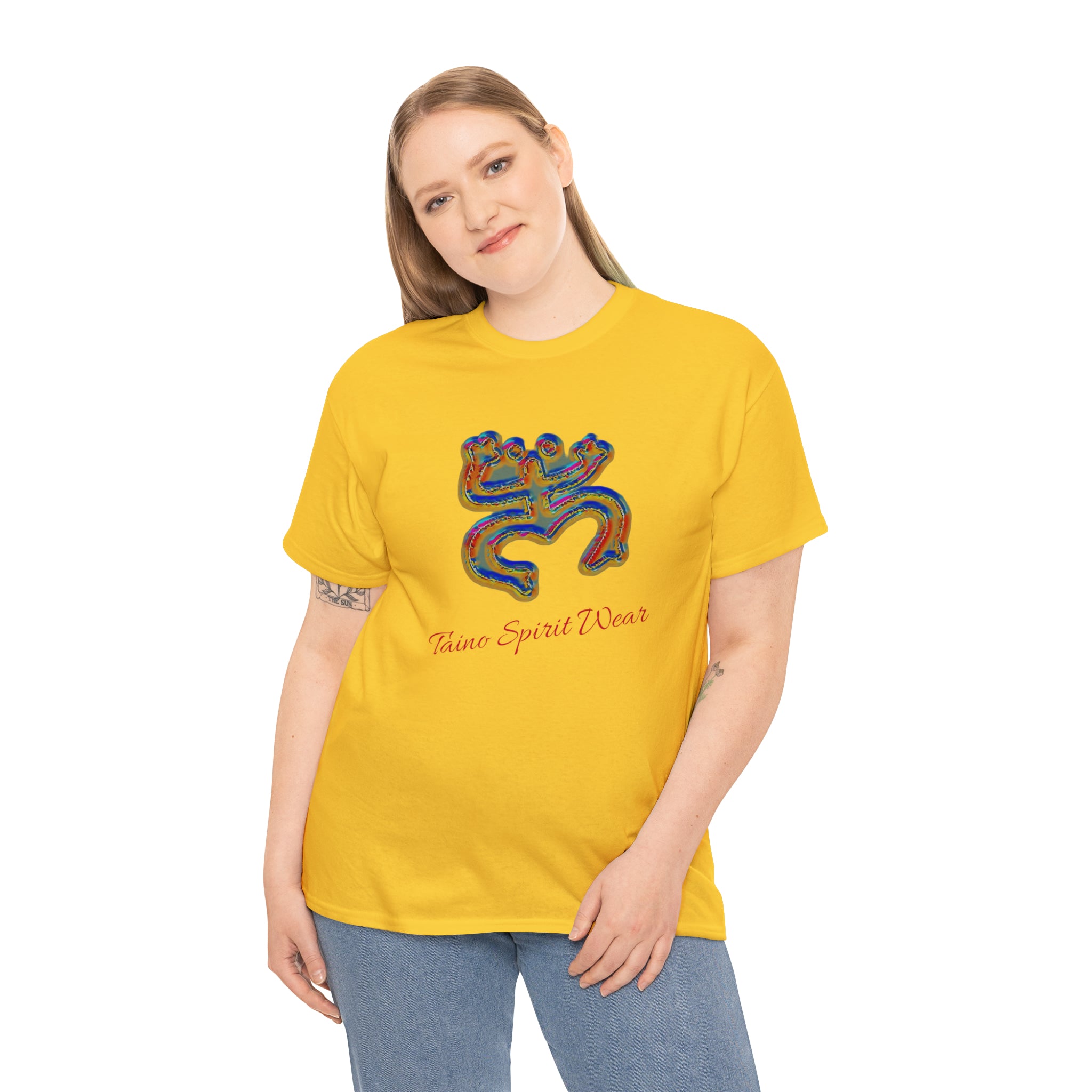 Taino/Puerto Rican Coqui Unisex Heavy Cotton Tee