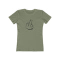 The Middle Finger Women's The Boyfriend Tee