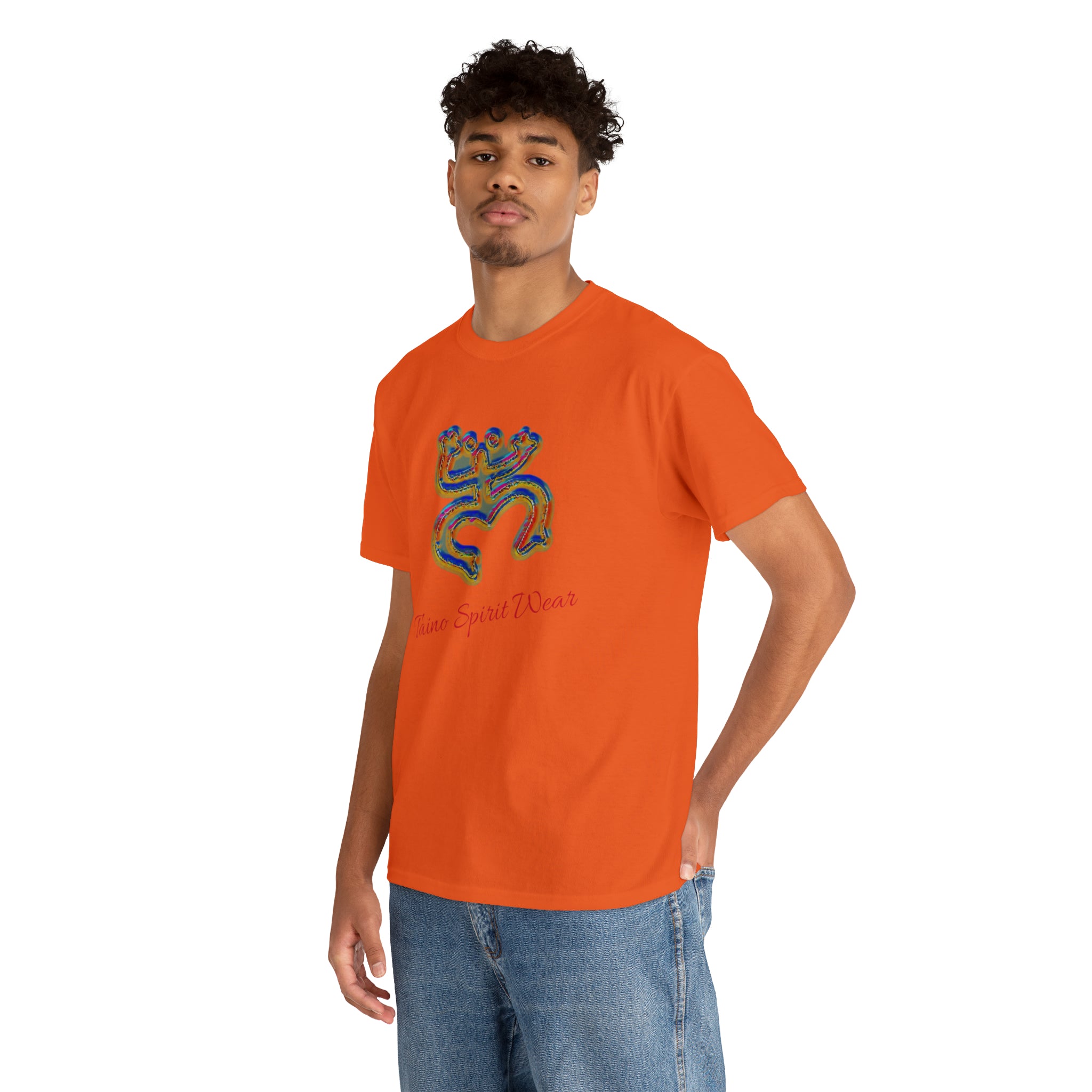 Taino/Puerto Rican Coqui Unisex Heavy Cotton Tee
