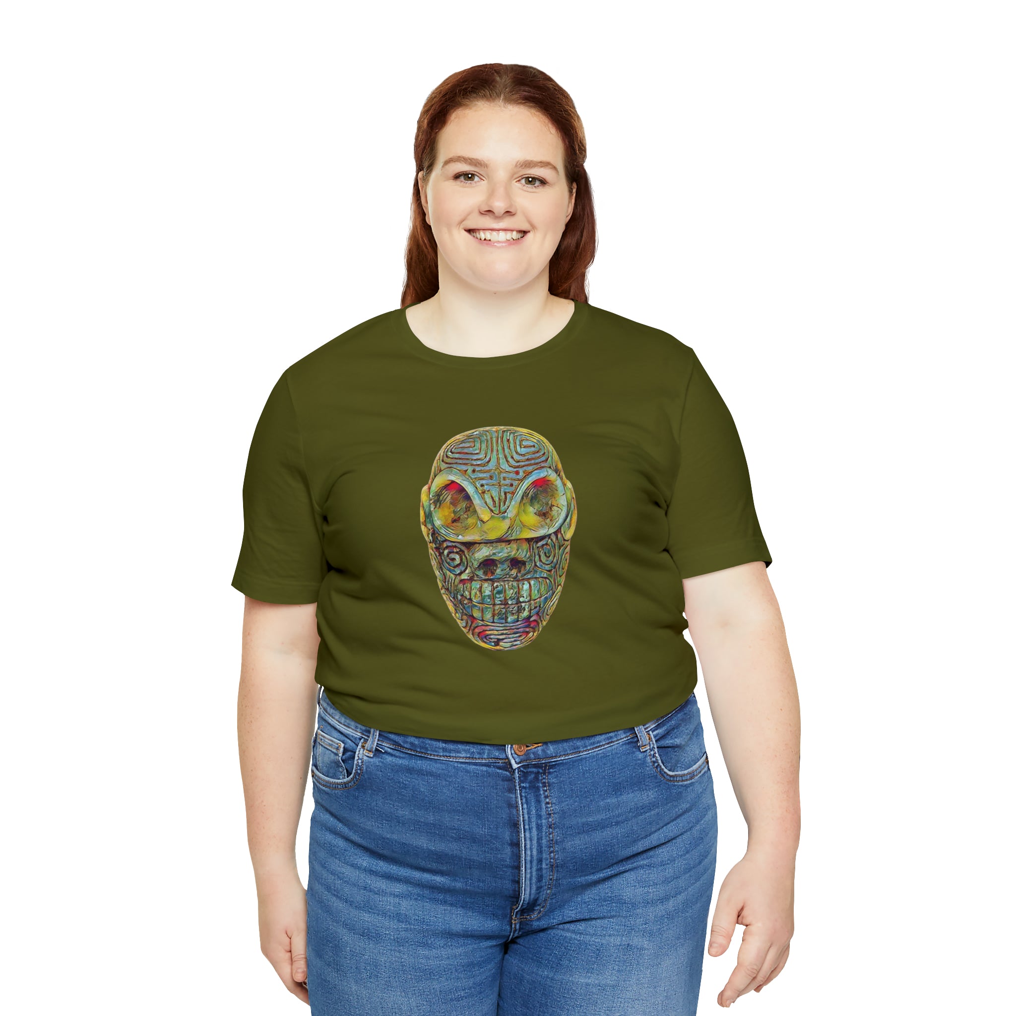 Taino Artifact Unisex Jersey Short Sleeve Tee