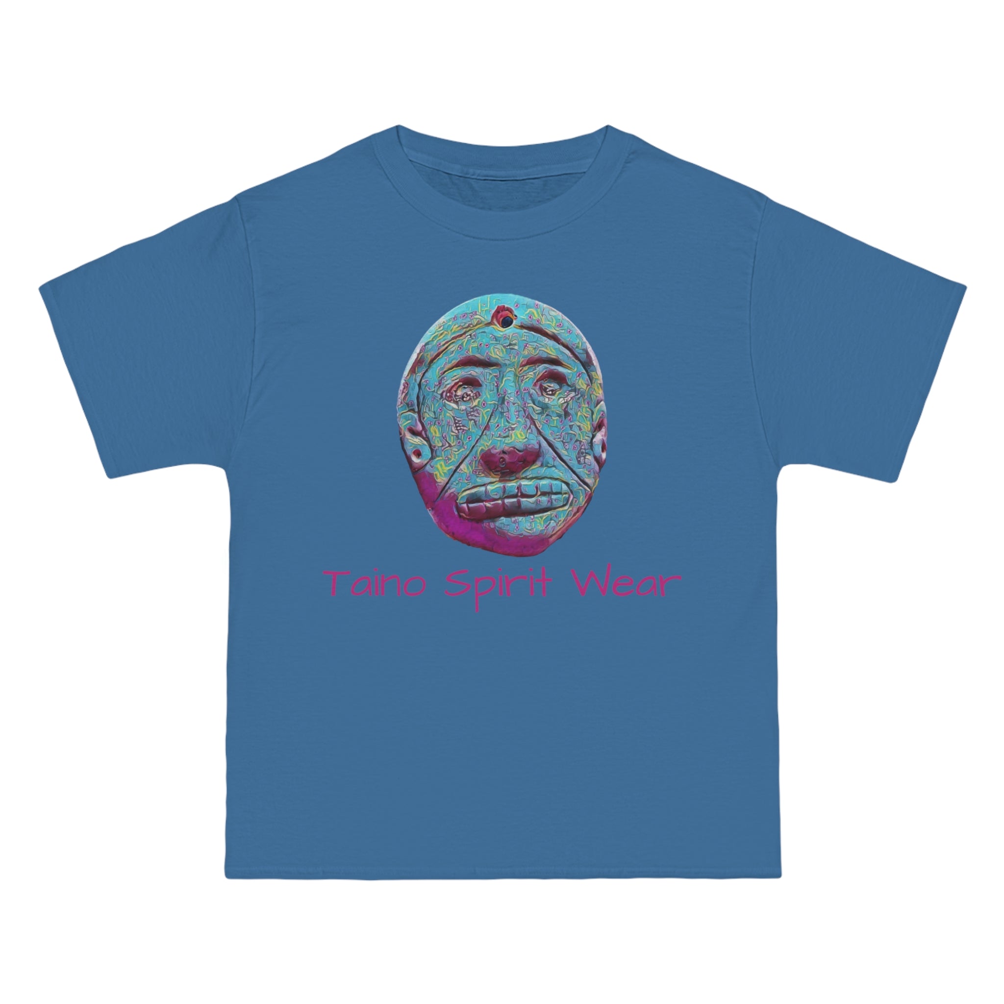 Blue Taino Artifact Beefy-T®  Short-Sleeve T-Shirt