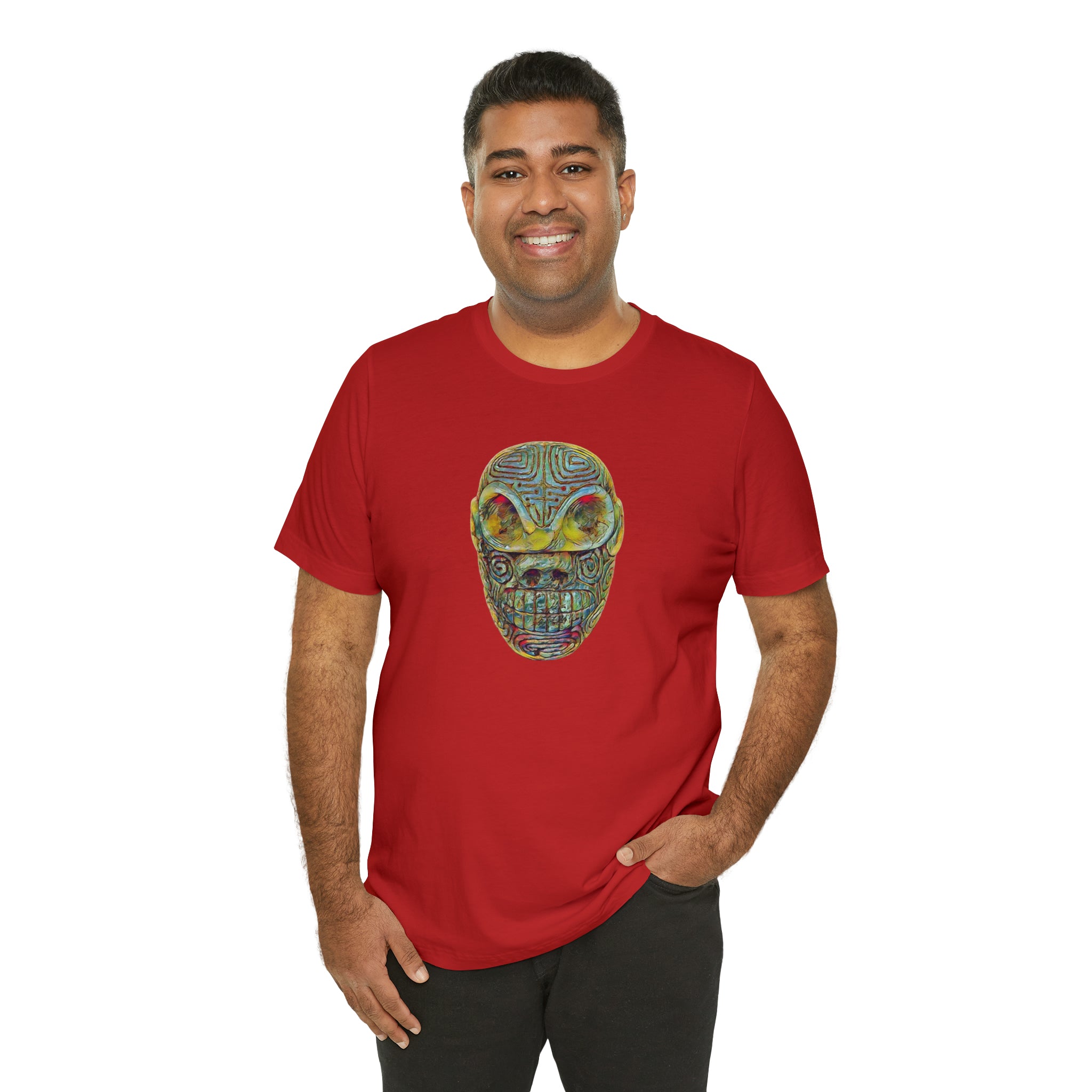 Taino Artifact Unisex Jersey Short Sleeve Tee