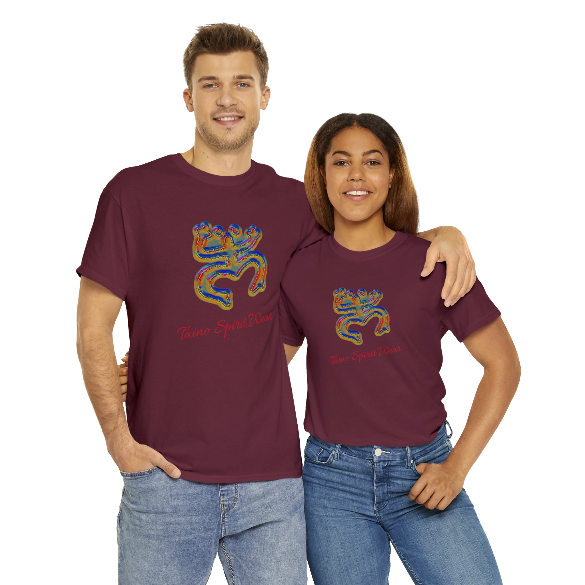 Taino/Puerto Rican Coqui Unisex Heavy Cotton Tee