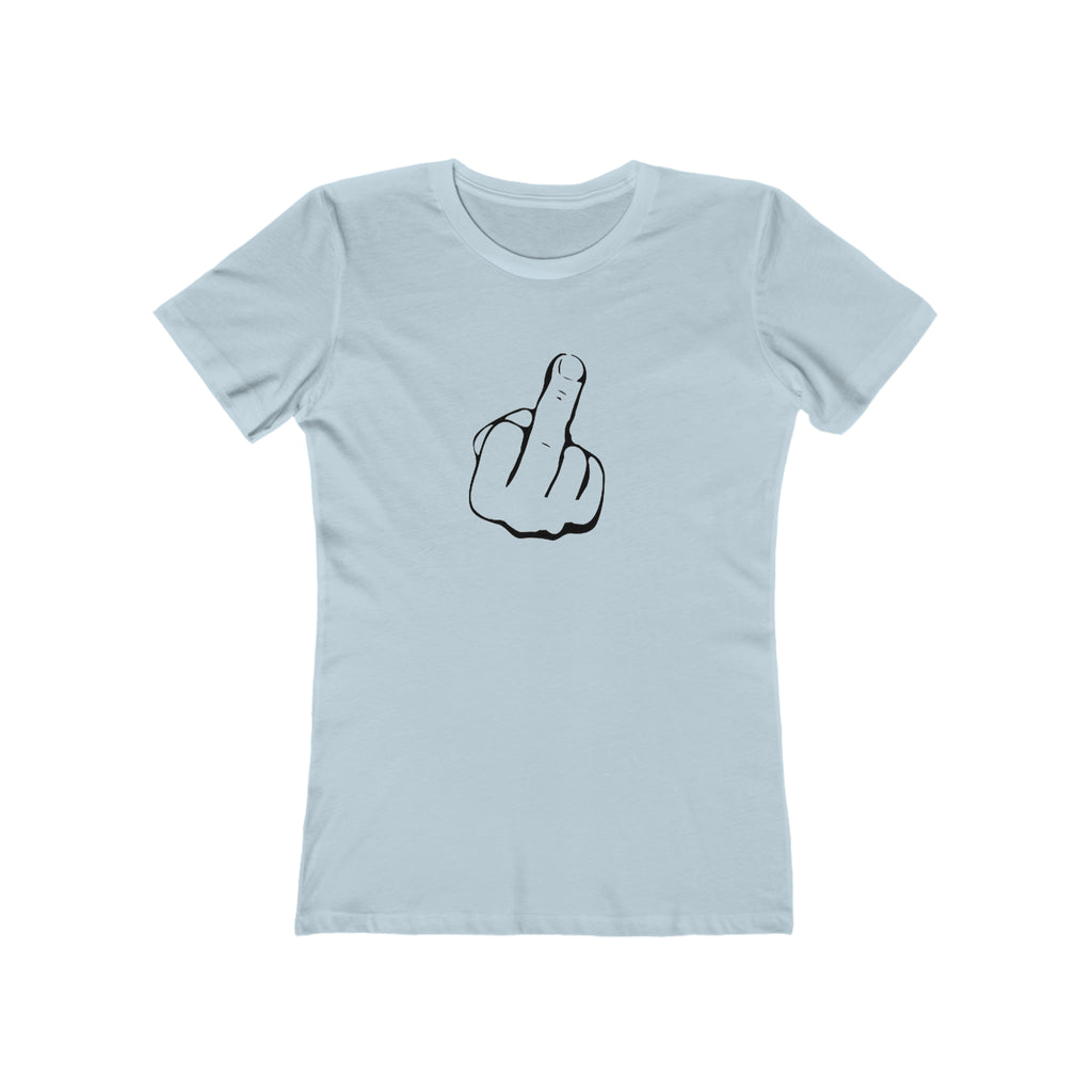 The Middle Finger Women's The Boyfriend Tee