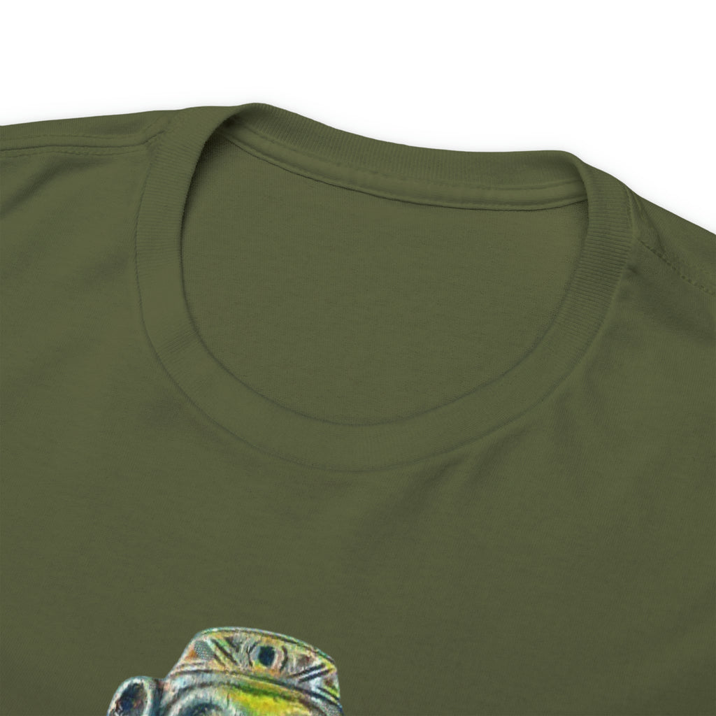 Taino Green Zemi Unisex Heavy Cotton Tee
