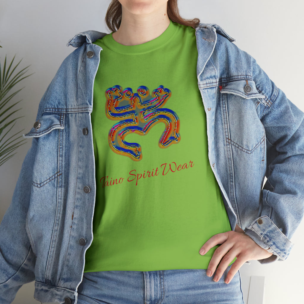 Taino/Puerto Rican Coqui Unisex Heavy Cotton Tee