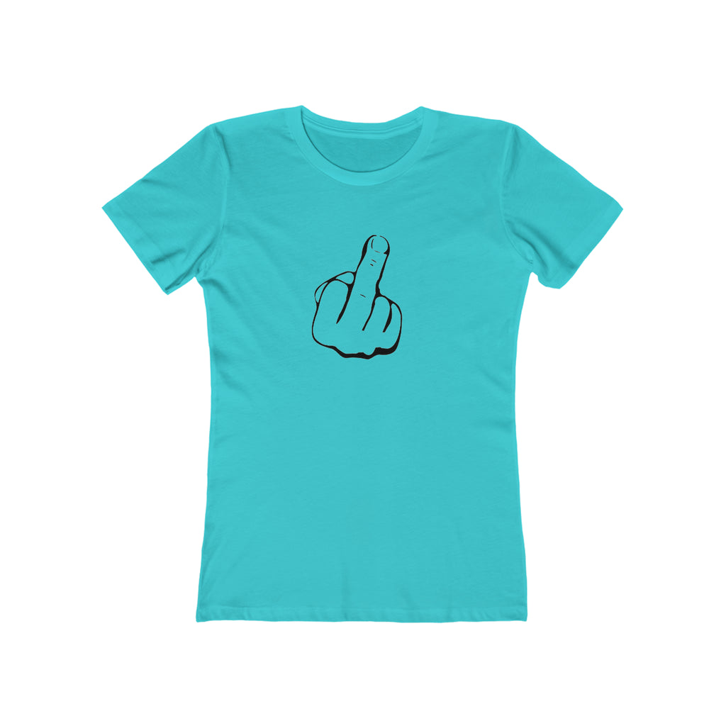 The Middle Finger Women's The Boyfriend Tee