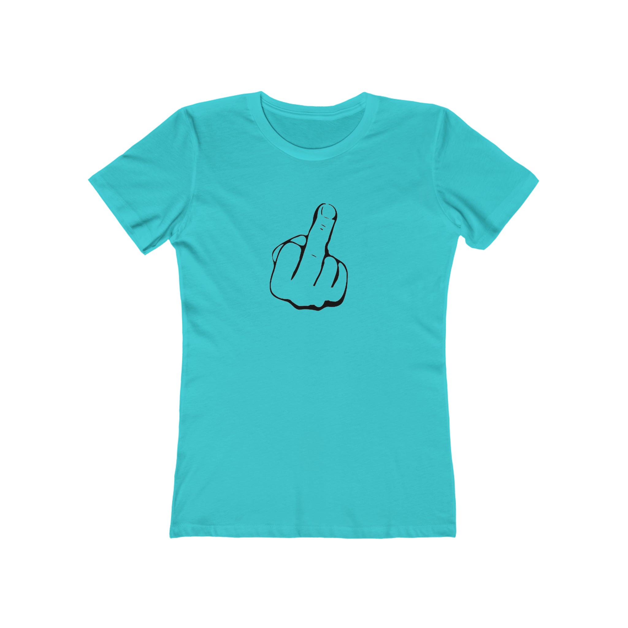 The Middle Finger Women's The Boyfriend Tee