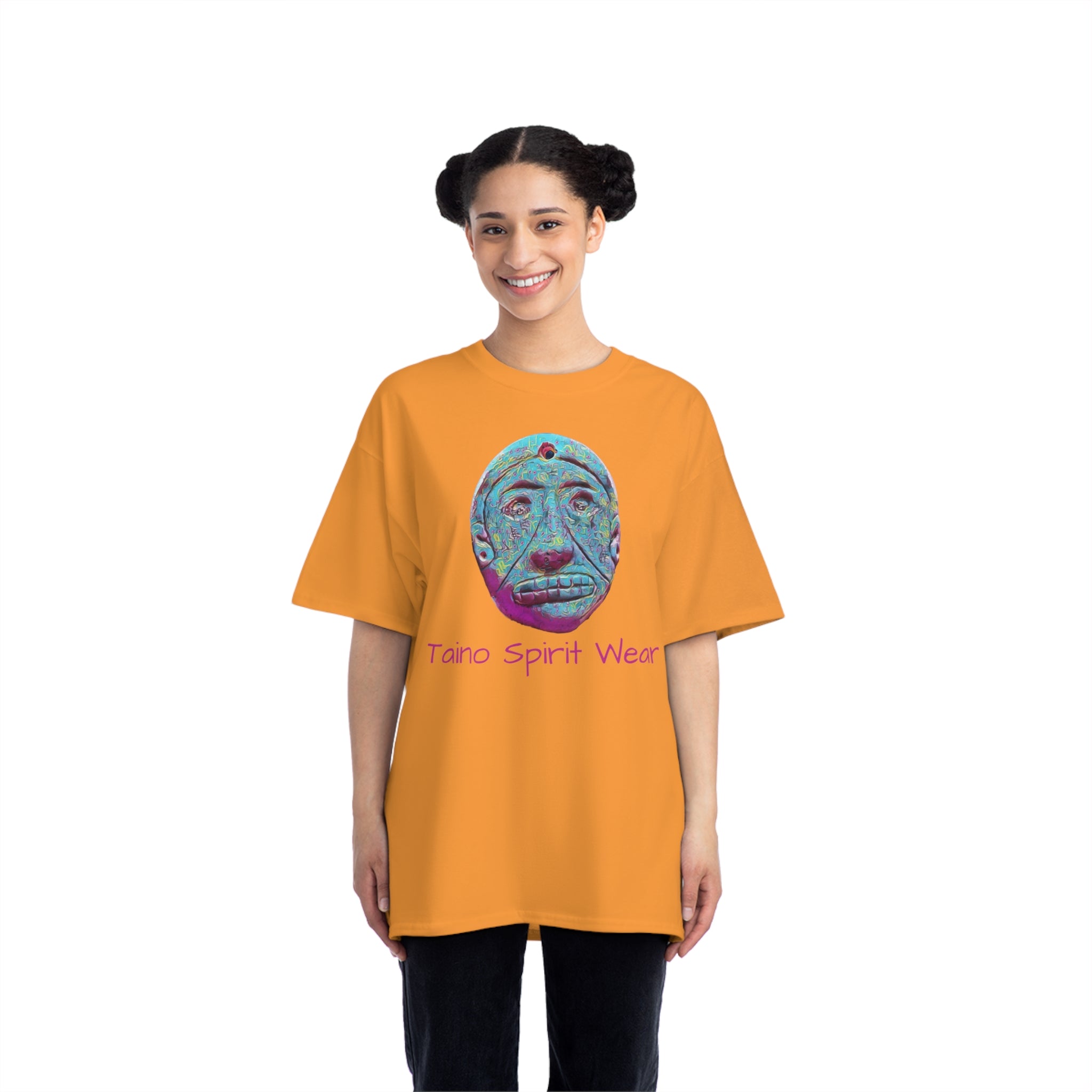 Blue Taino Artifact Beefy-T®  Short-Sleeve T-Shirt