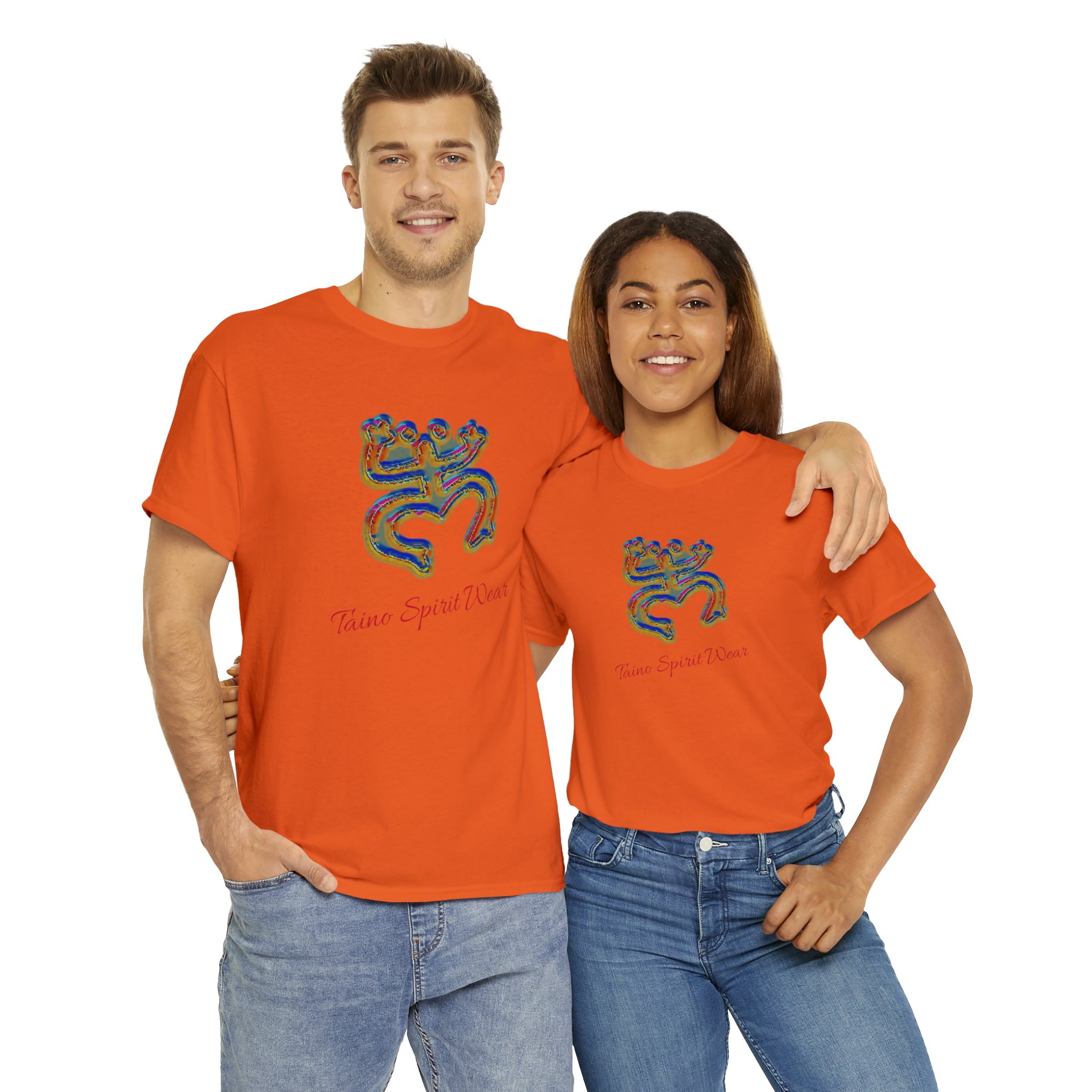 Taino/Puerto Rican Coqui Unisex Heavy Cotton Tee