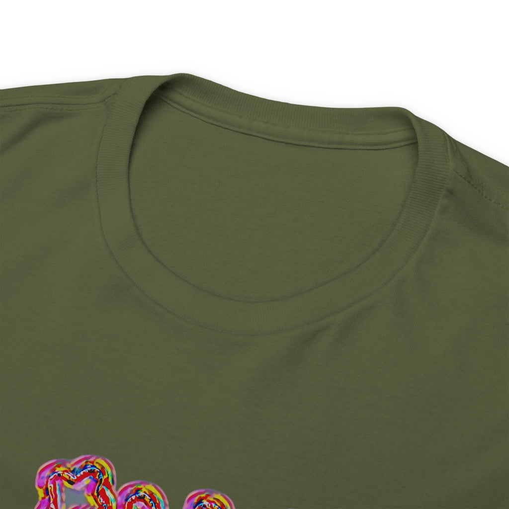 Taino/Puerto Rican Red Coqui Unisex Heavy Cotton Tee