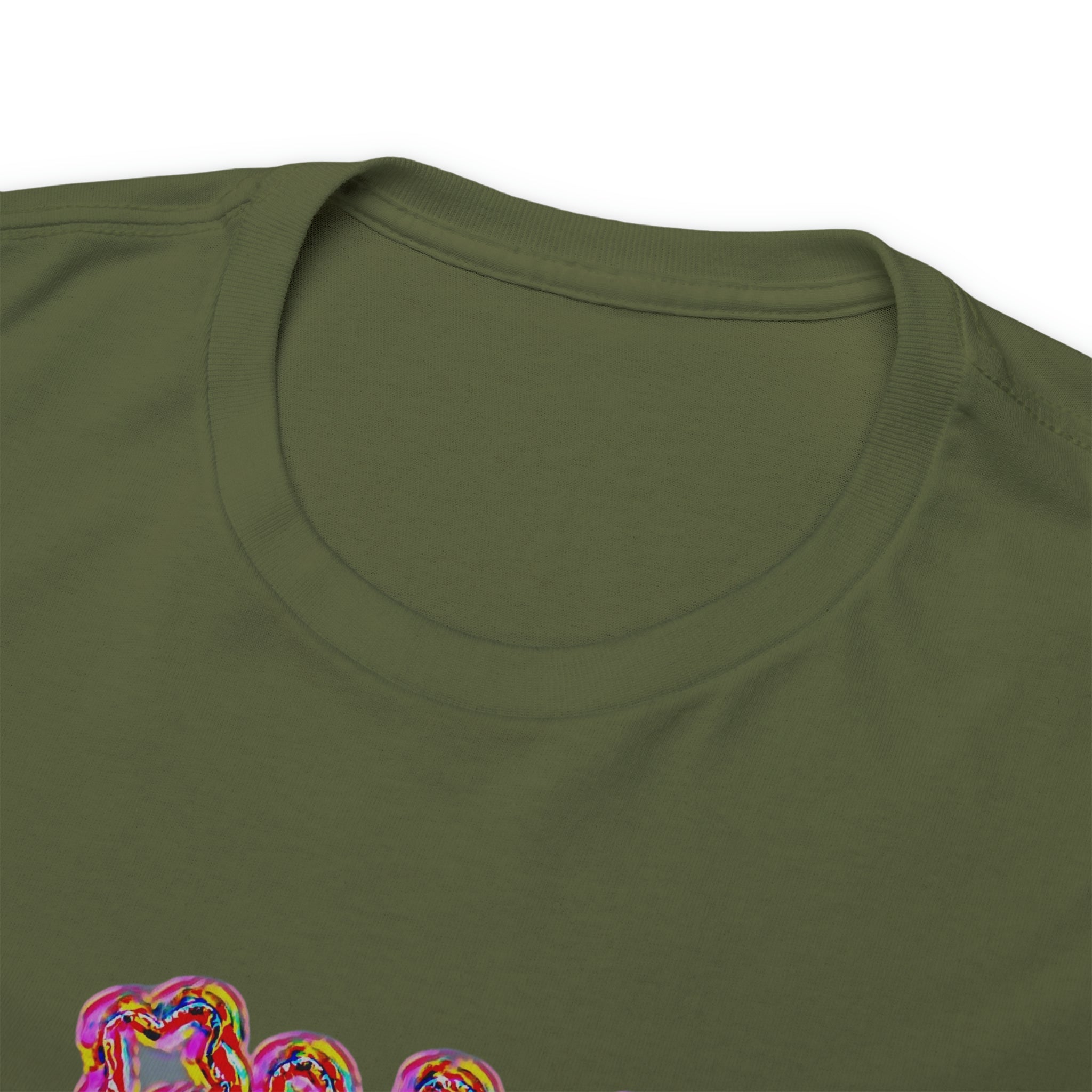 Taino/Puerto Rican Red Coqui Unisex Heavy Cotton Tee