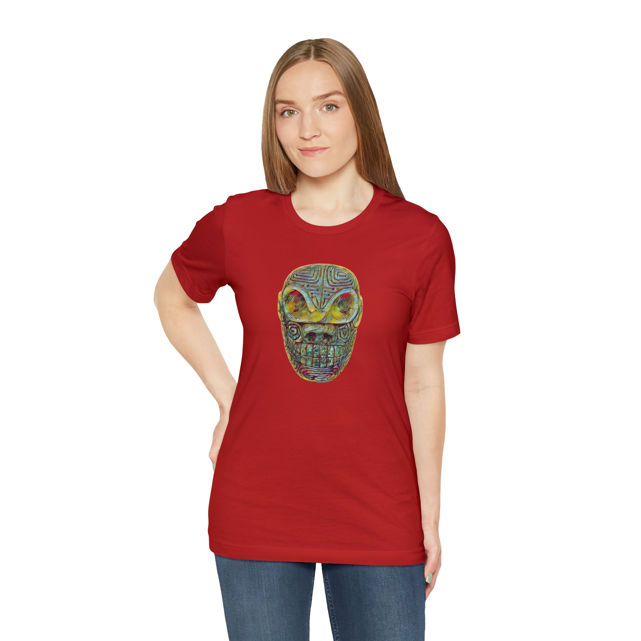 Taino Artifact Unisex Jersey Short Sleeve Tee