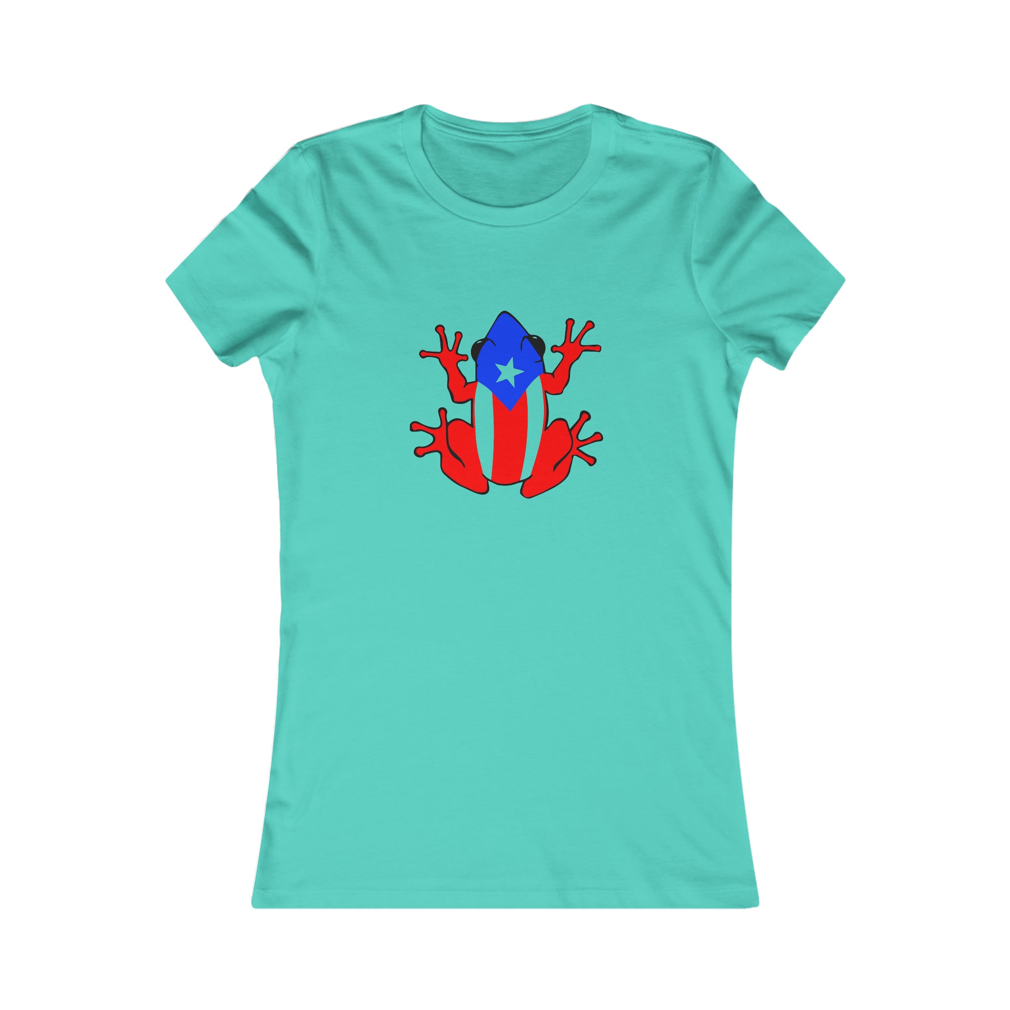 Puerto Rican Flag Coqui Women's Favorite Tee