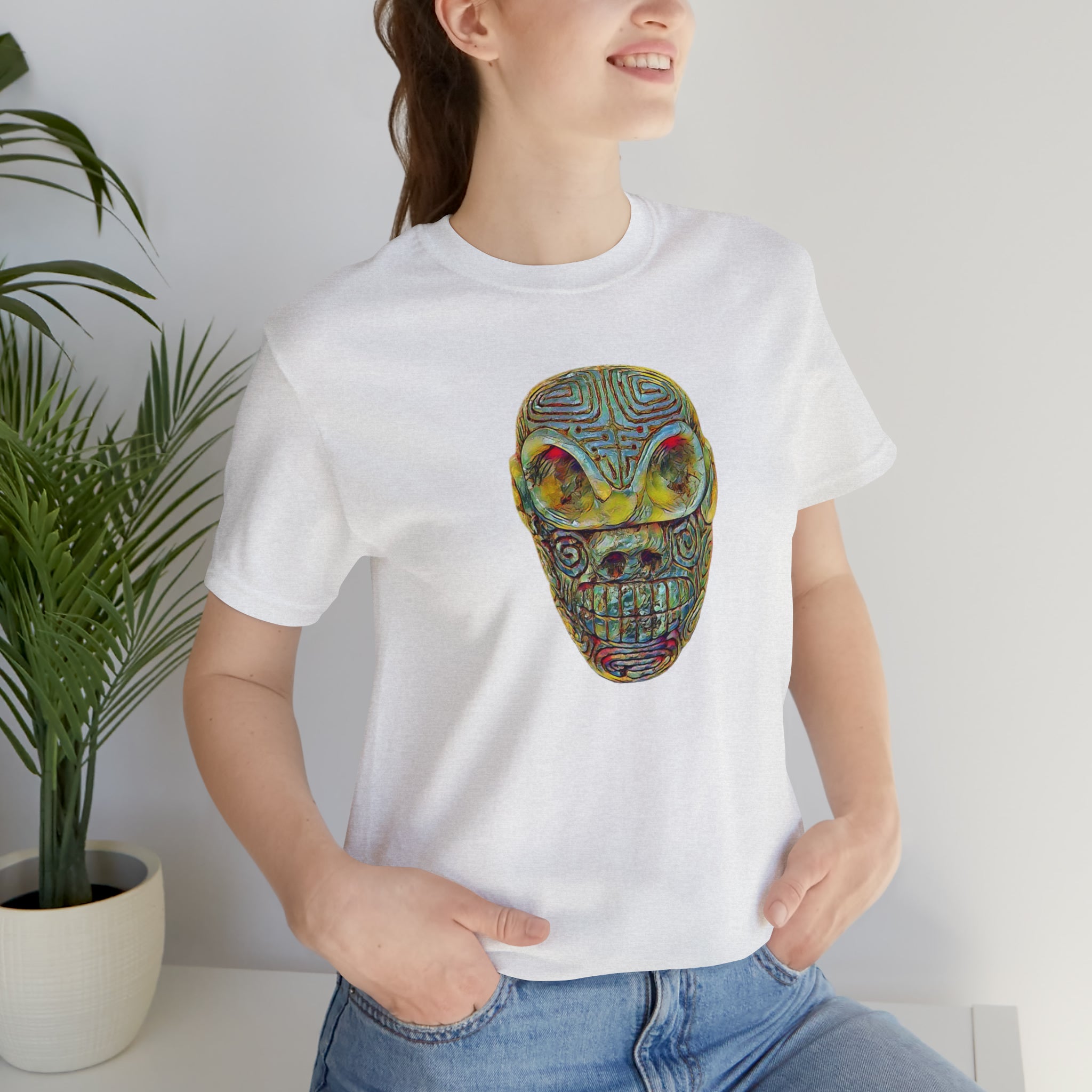Taino Artifact Unisex Jersey Short Sleeve Tee