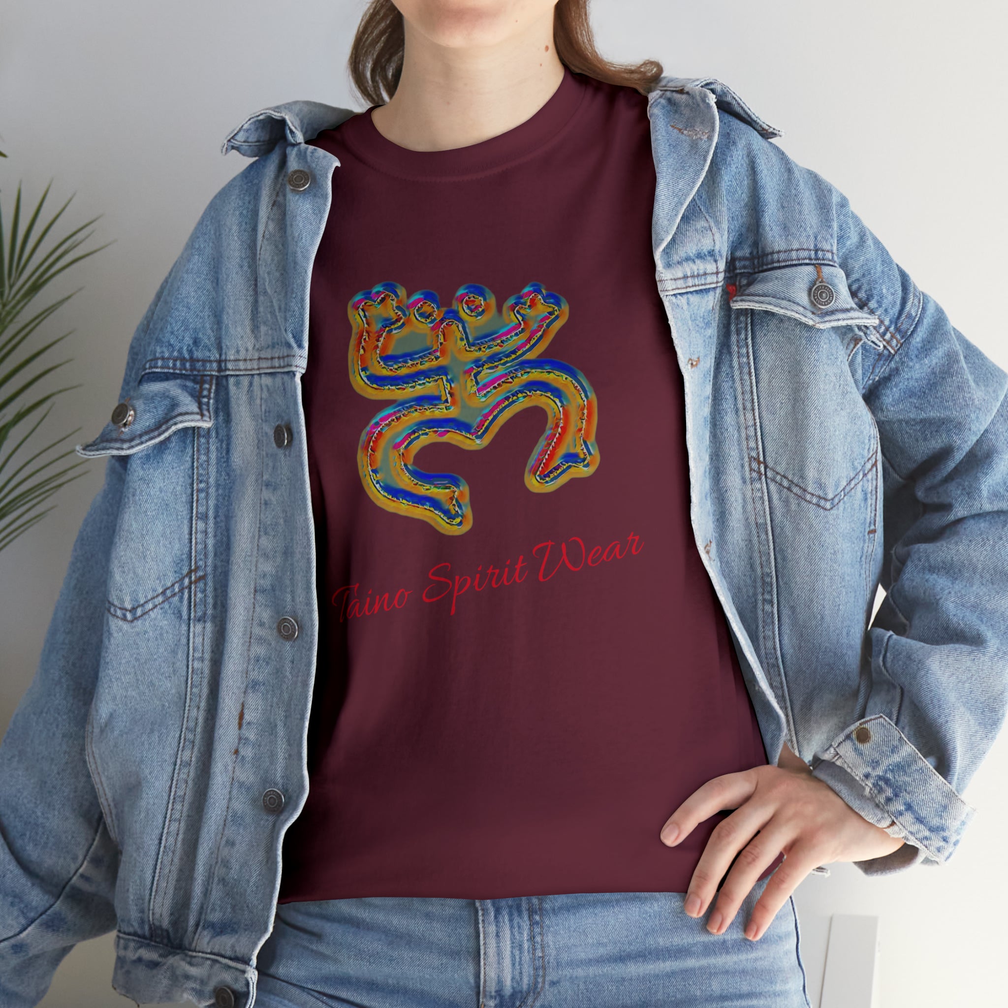 Taino/Puerto Rican Coqui Unisex Heavy Cotton Tee