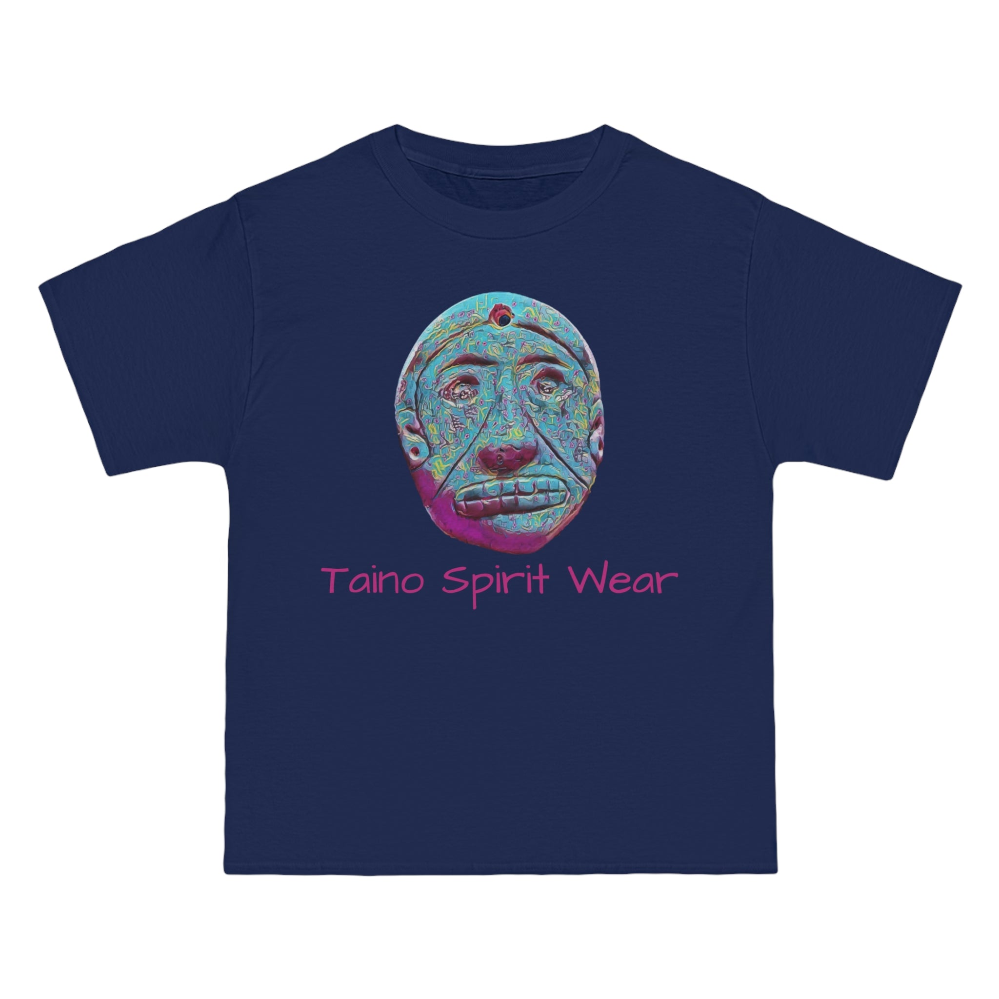 Blue Taino Artifact Beefy-T®  Short-Sleeve T-Shirt