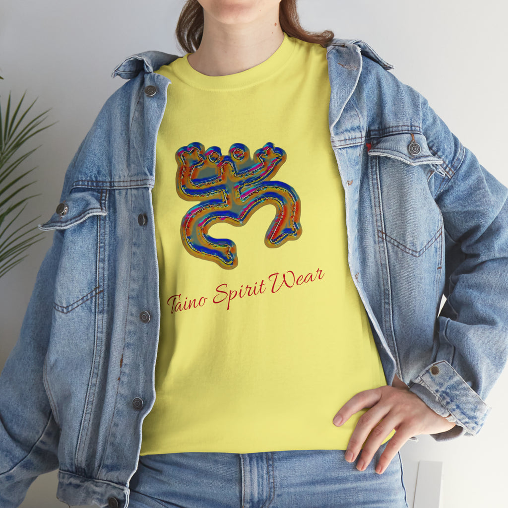 Taino/Puerto Rican Coqui Unisex Heavy Cotton Tee
