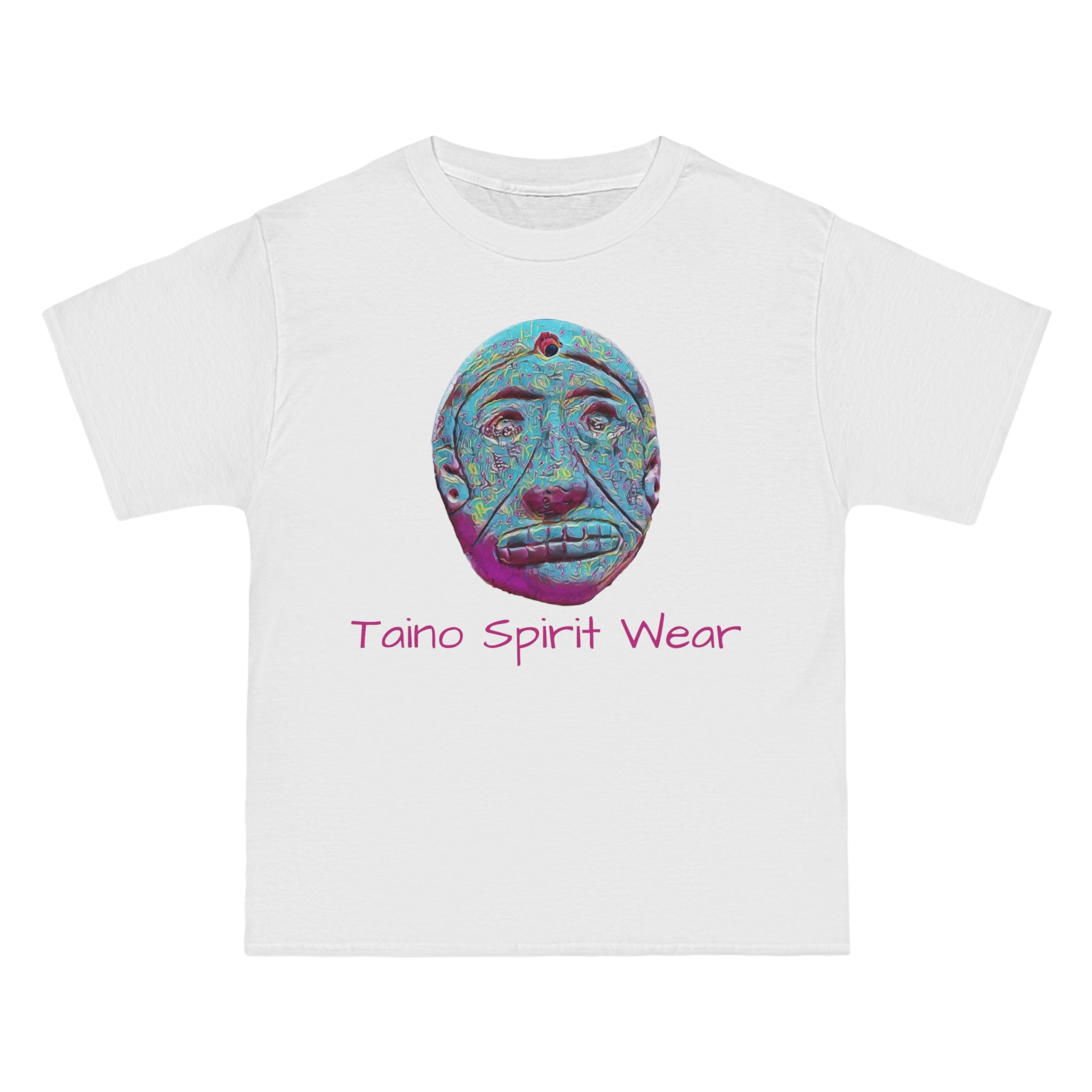 Blue Taino Artifact Beefy-T®  Short-Sleeve T-Shirt