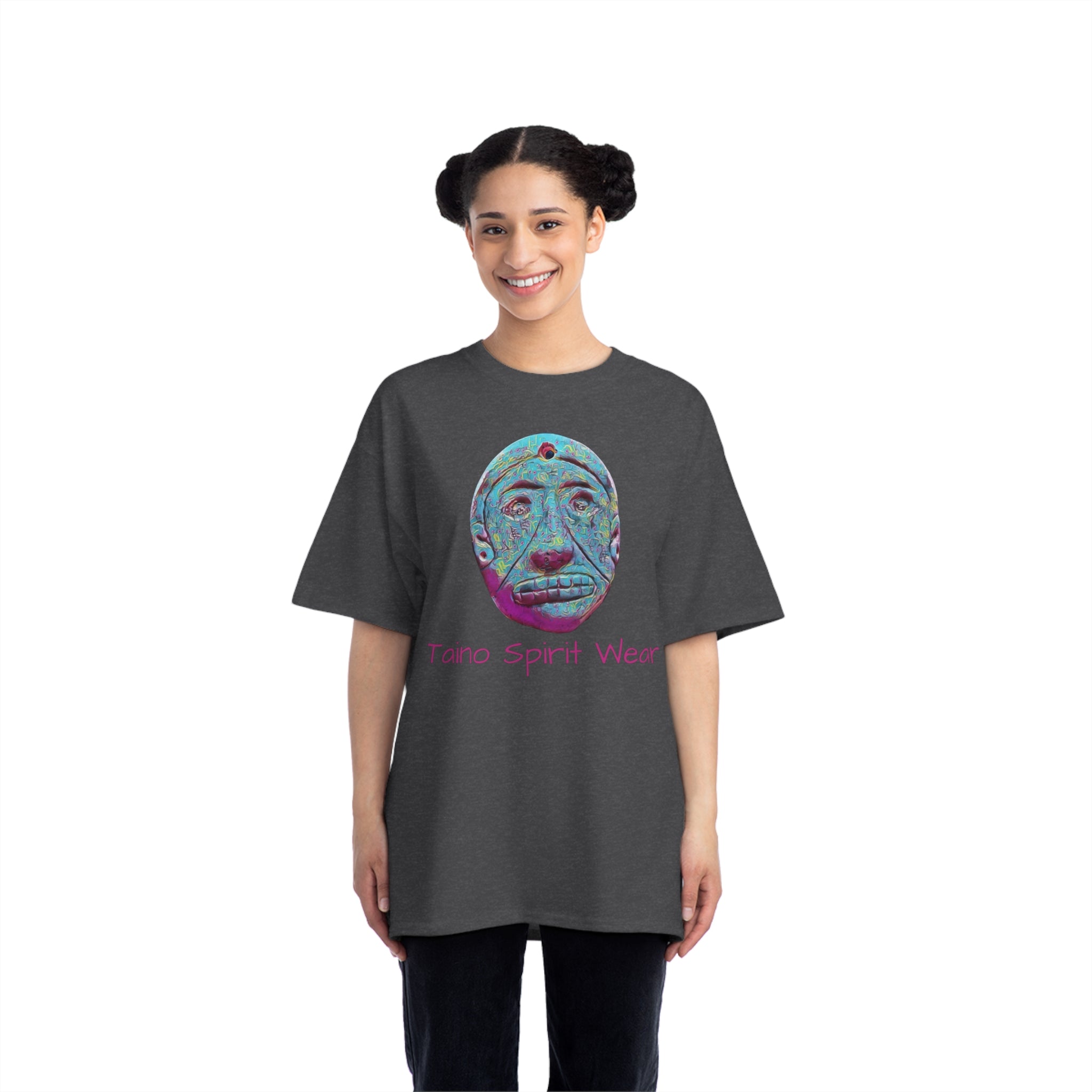 Blue Taino Artifact Beefy-T®  Short-Sleeve T-Shirt