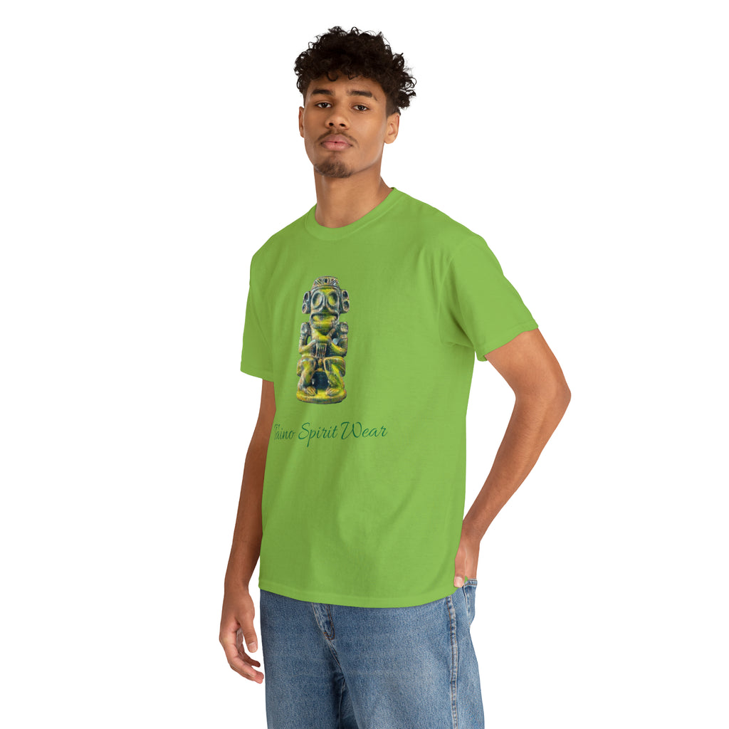 Taino Green Zemi Unisex Heavy Cotton Tee