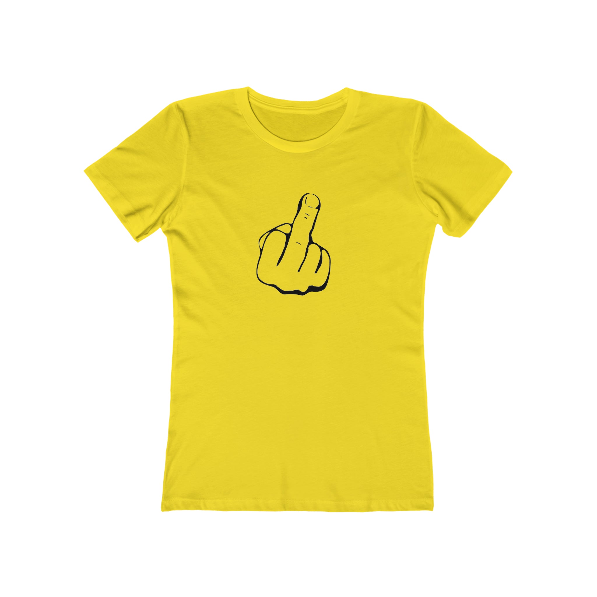The Middle Finger Women's The Boyfriend Tee