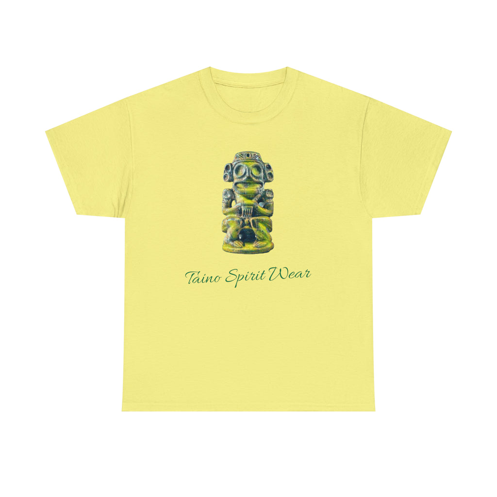 Taino Green Zemi Unisex Heavy Cotton Tee