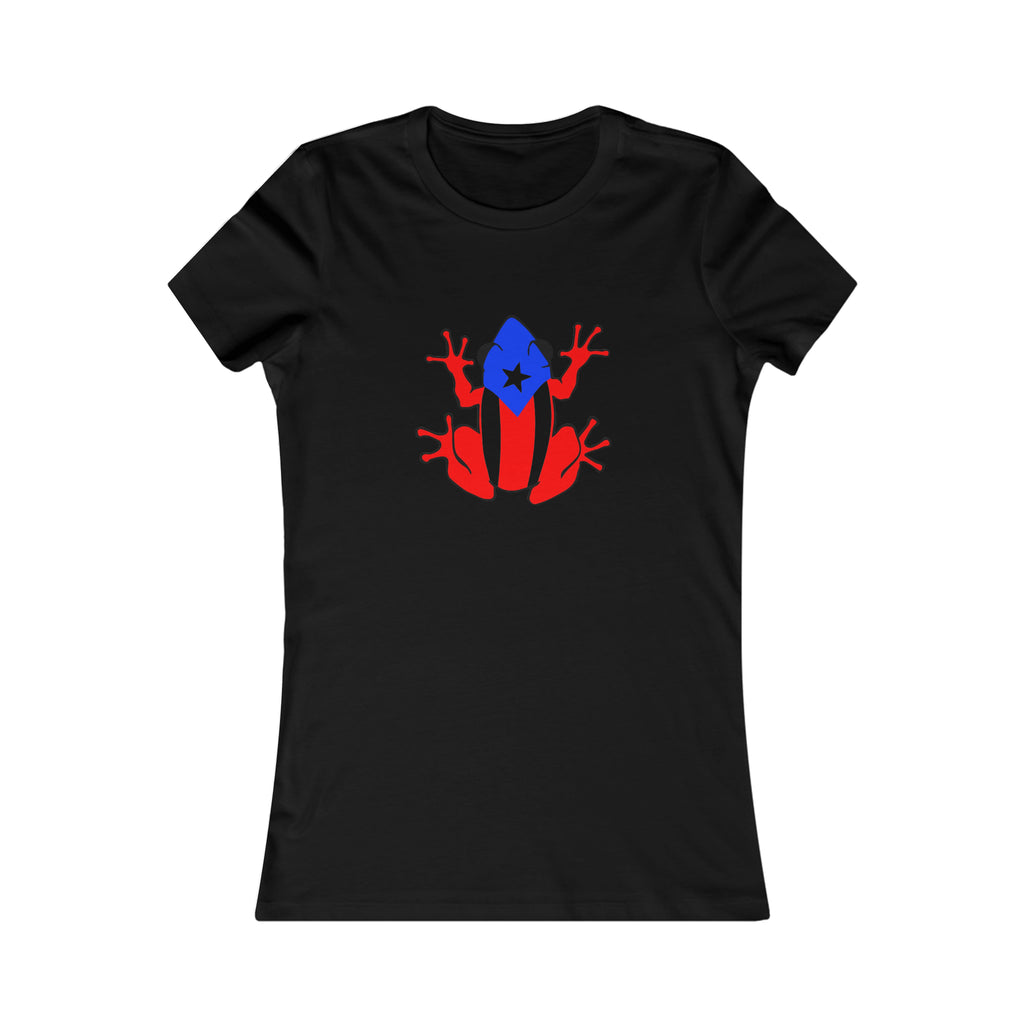 Puerto Rican Flag Coqui Women's Favorite Tee