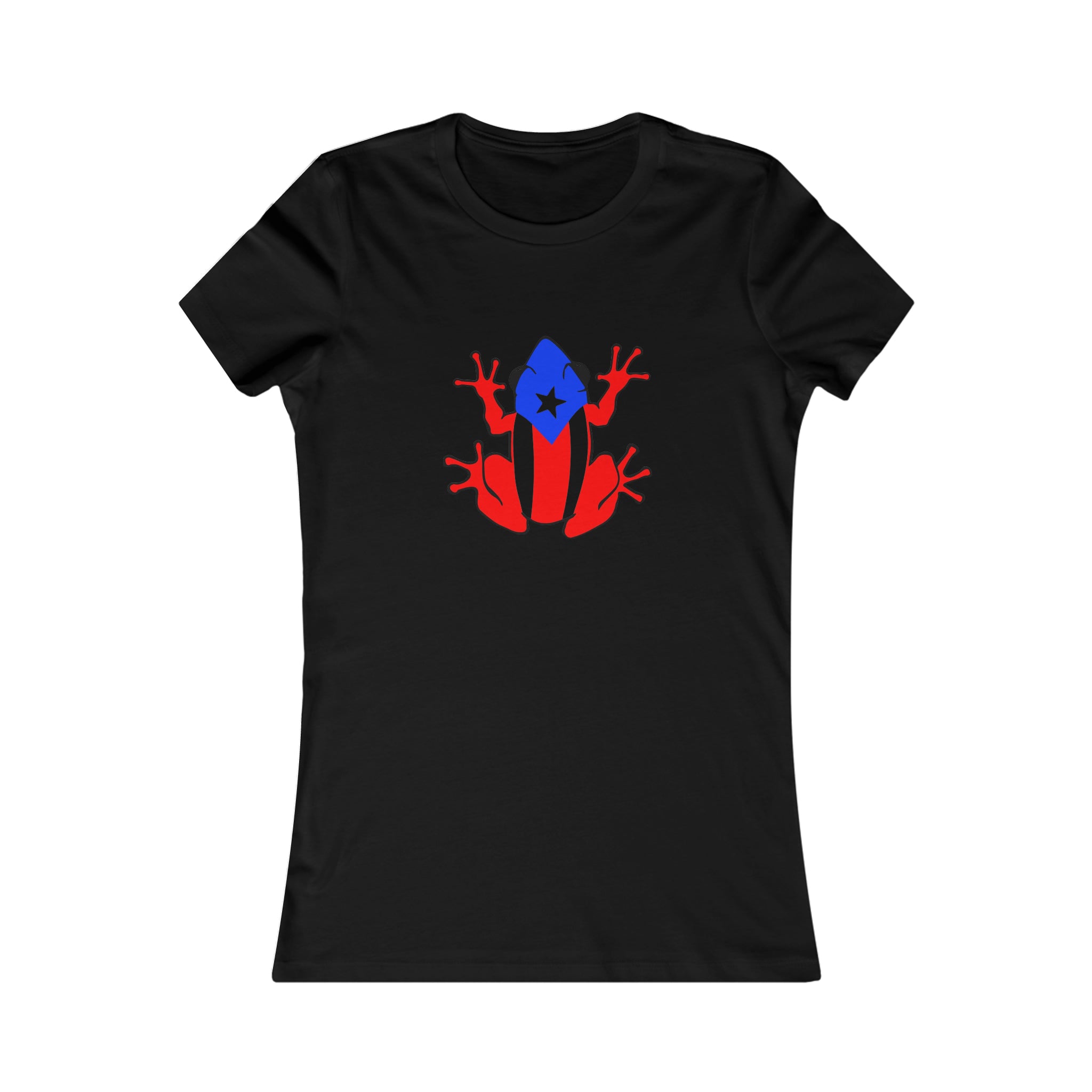 Puerto Rican Flag Coqui Women's Favorite Tee