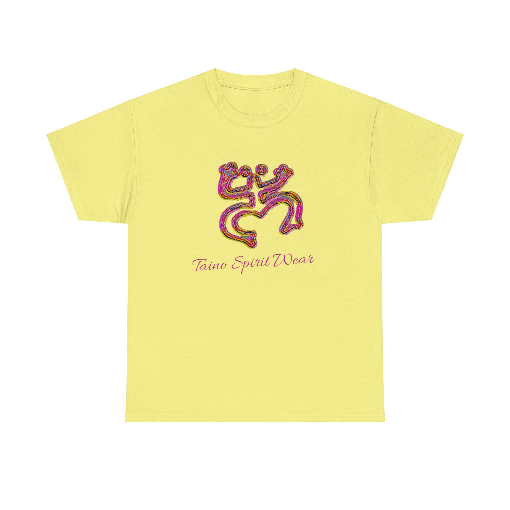 Taino/Puerto Rican Red Coqui Unisex Heavy Cotton Tee