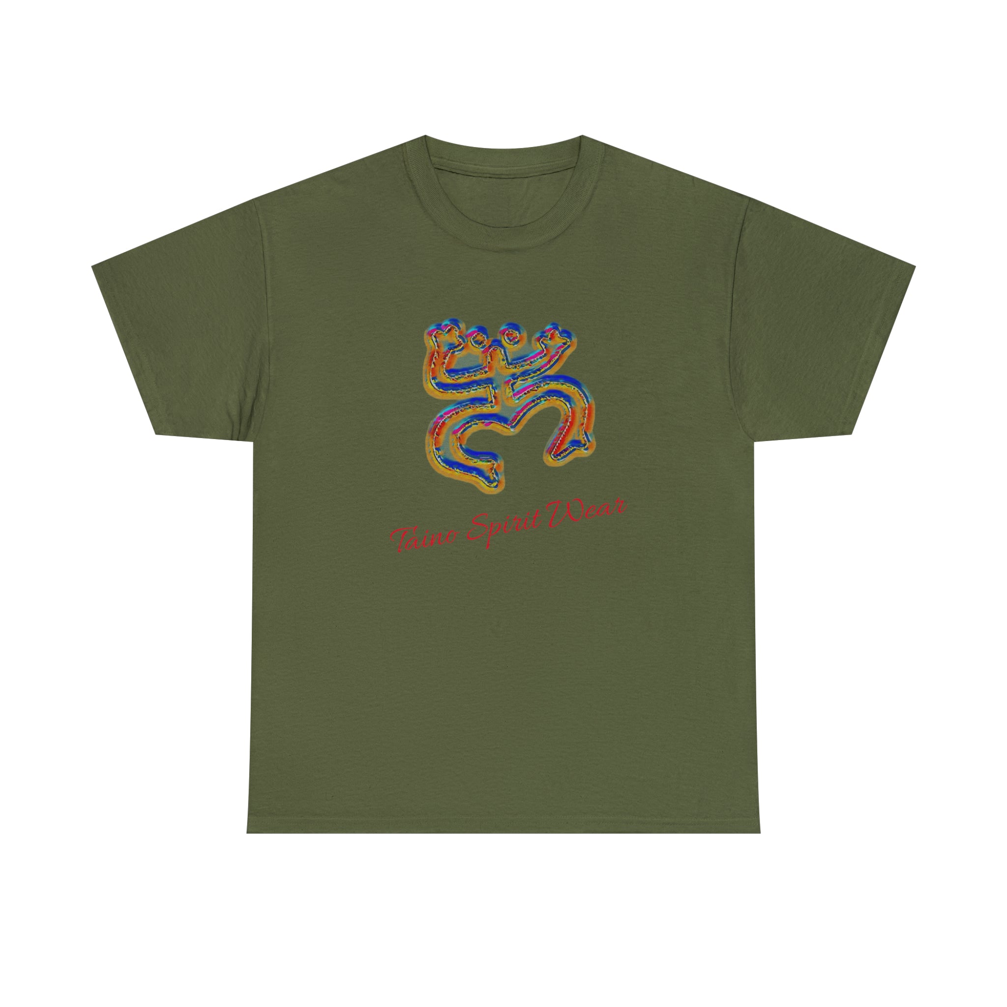 Taino/Puerto Rican Coqui Unisex Heavy Cotton Tee