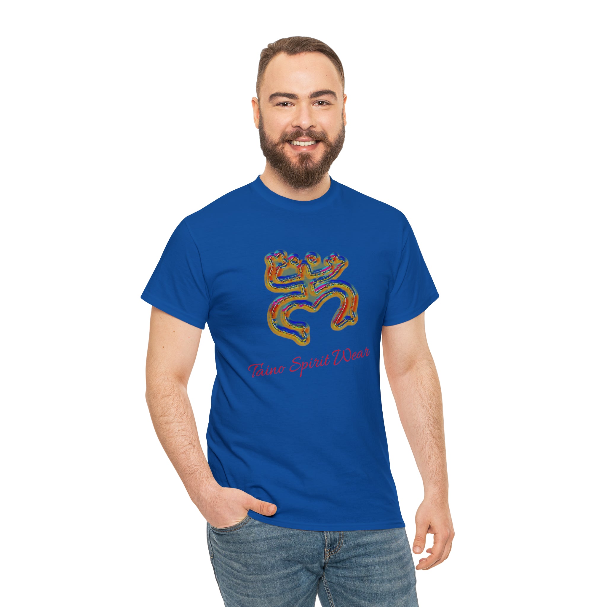 Taino/Puerto Rican Coqui Unisex Heavy Cotton Tee