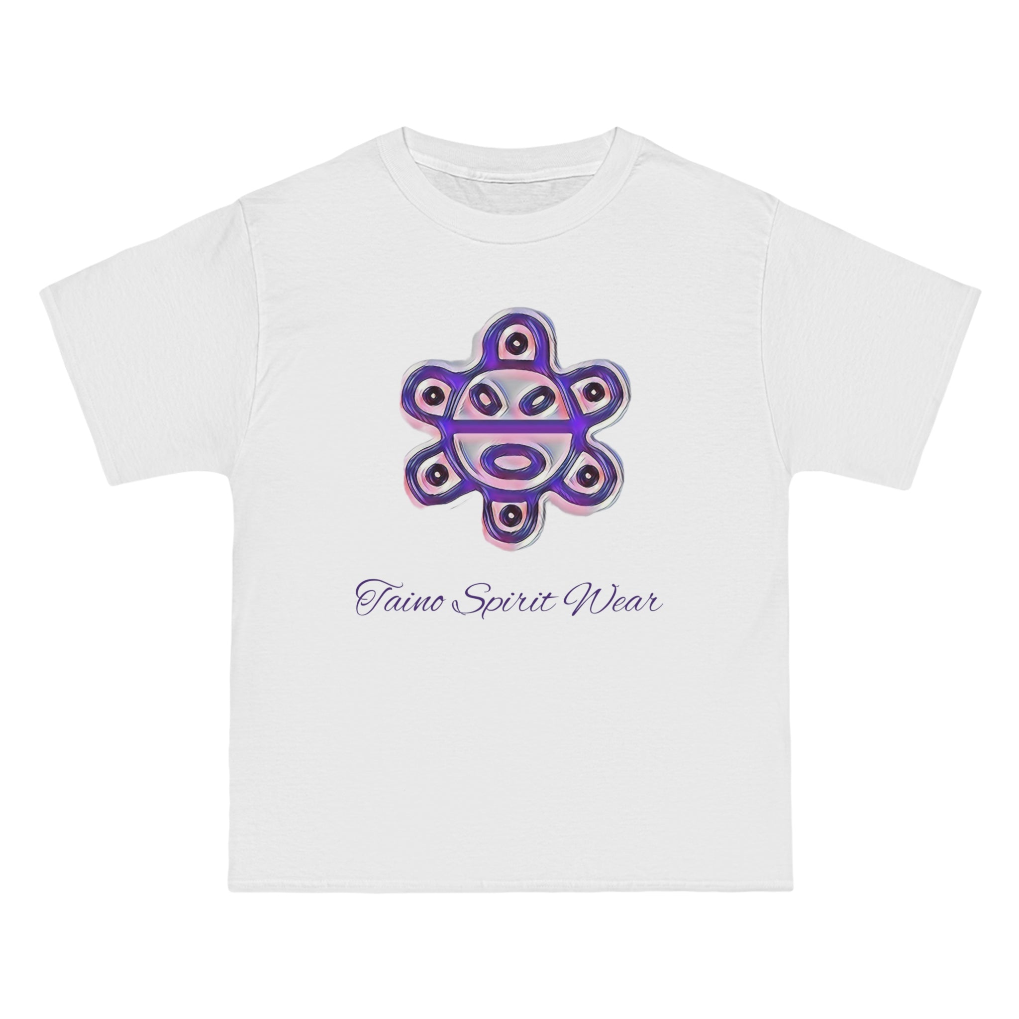 Purple Taino Sun Beefy-T®  Short-Sleeve T-Shirt