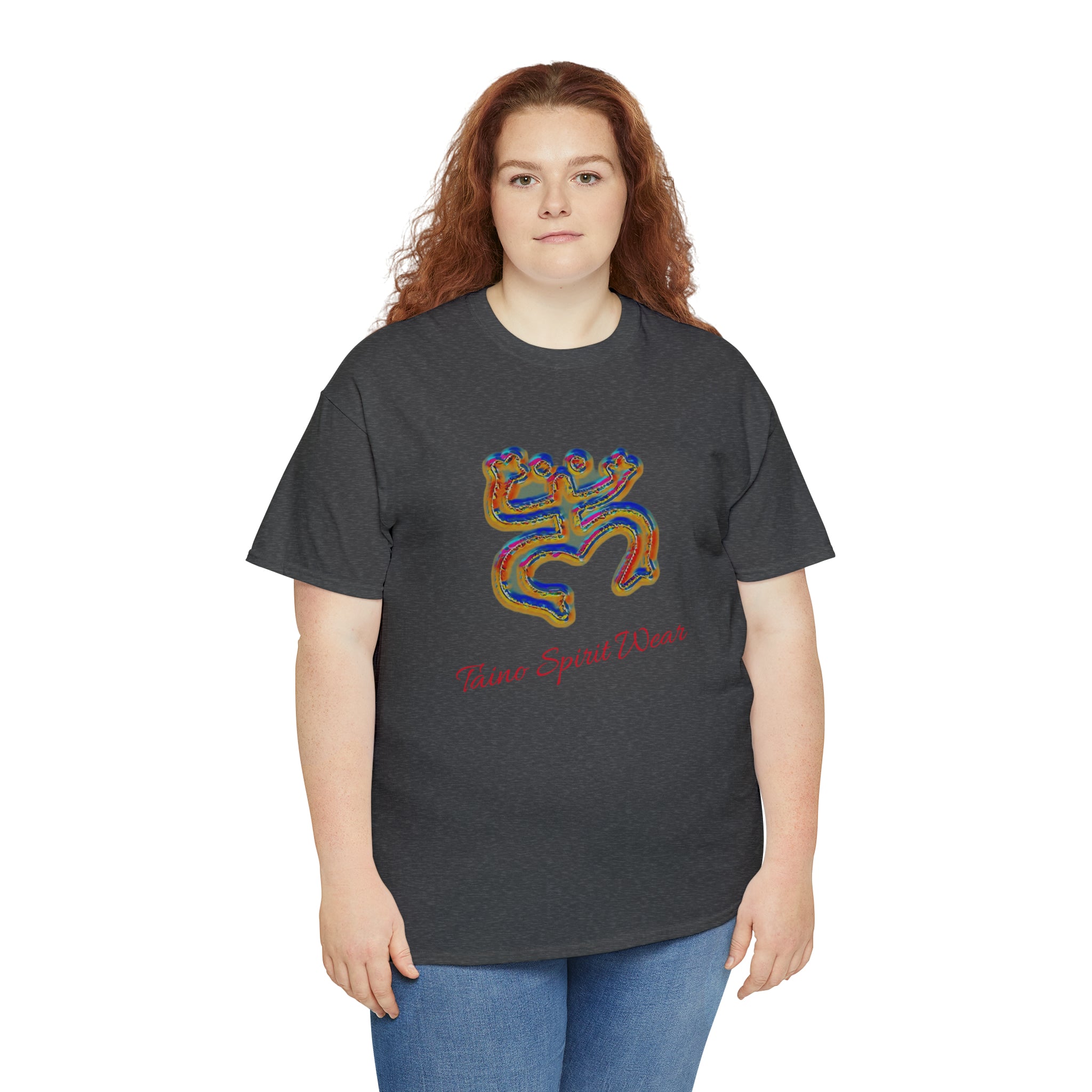 Taino/Puerto Rican Coqui Unisex Heavy Cotton Tee