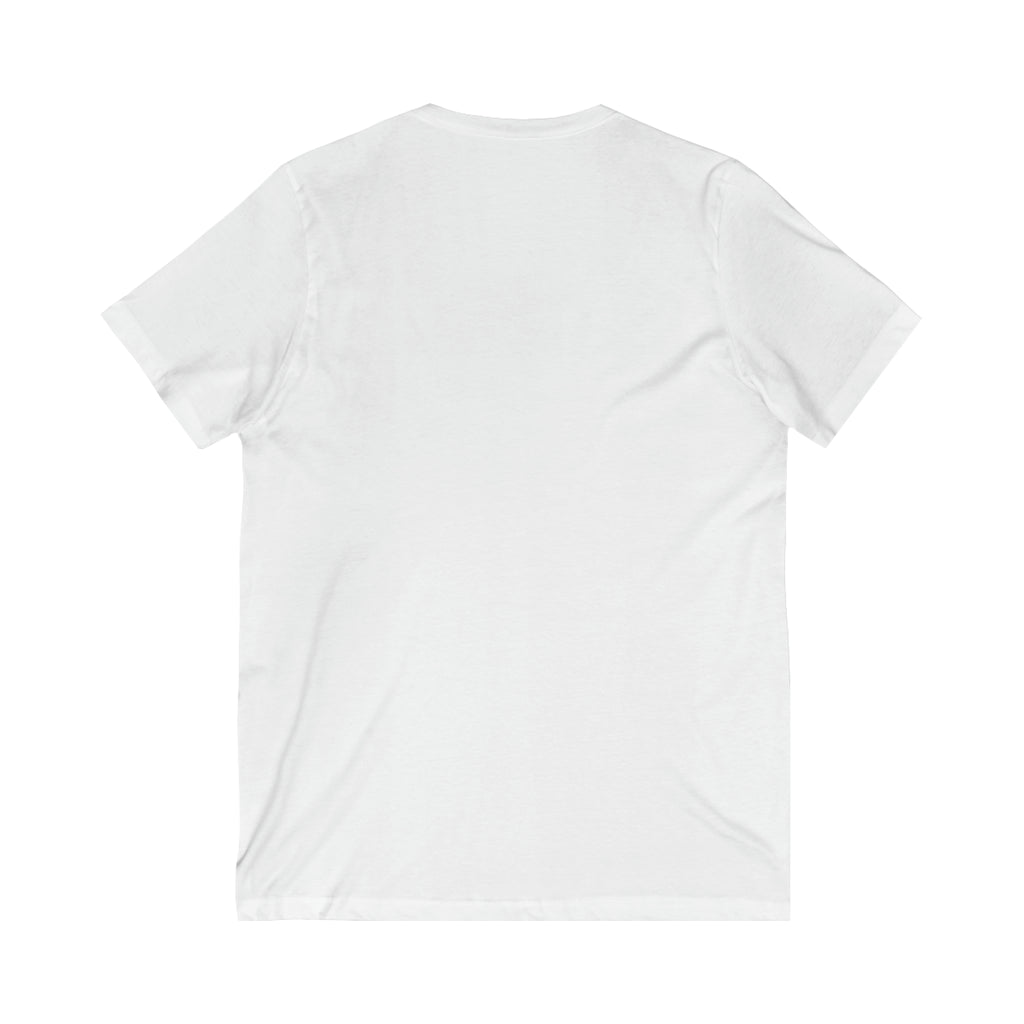 Taino Artifact Unisex Jersey Short Sleeve V-Neck Tee