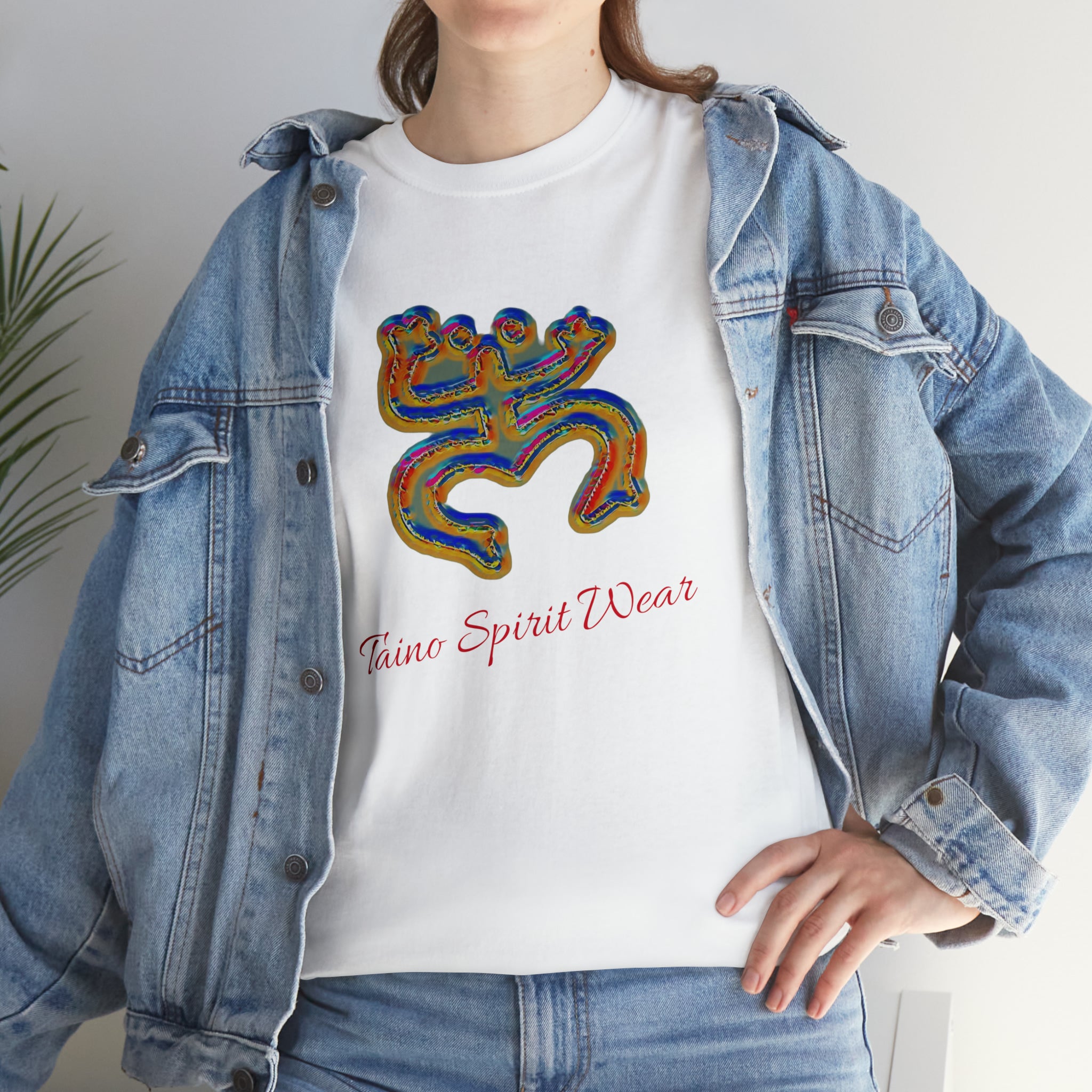 Taino/Puerto Rican Coqui Unisex Heavy Cotton Tee