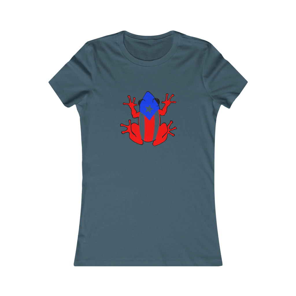 Puerto Rican Flag Coqui Women's Favorite Tee