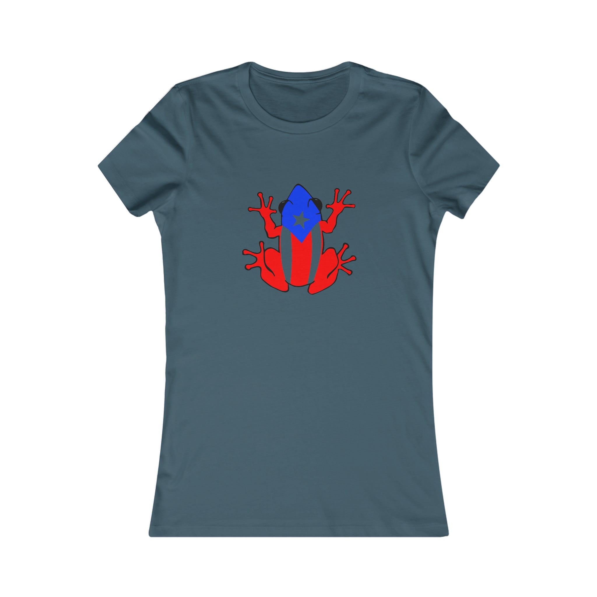 Puerto Rican Flag Coqui Women's Favorite Tee