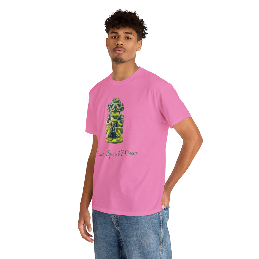 Taino Green Zemi Unisex Heavy Cotton Tee