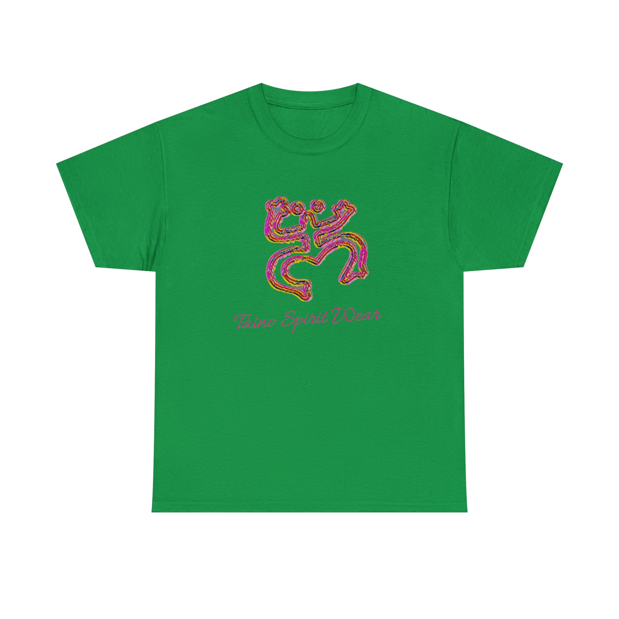 Taino/Puerto Rican Red Coqui Unisex Heavy Cotton Tee