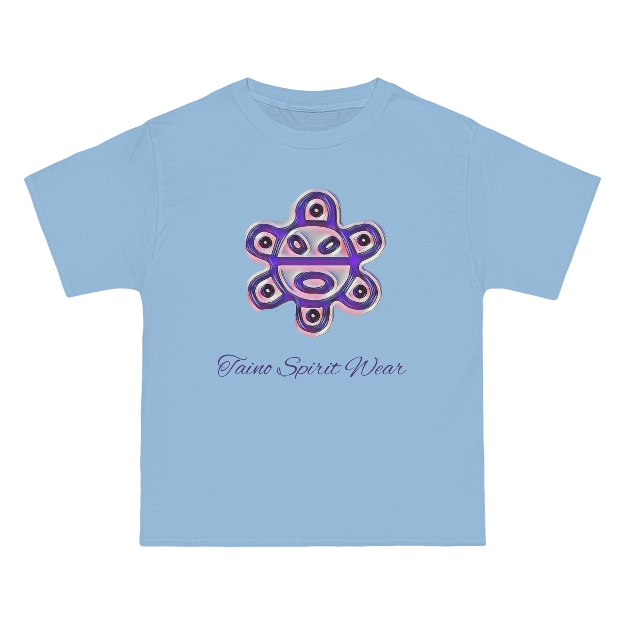 Purple Taino Sun Beefy-T®  Short-Sleeve T-Shirt