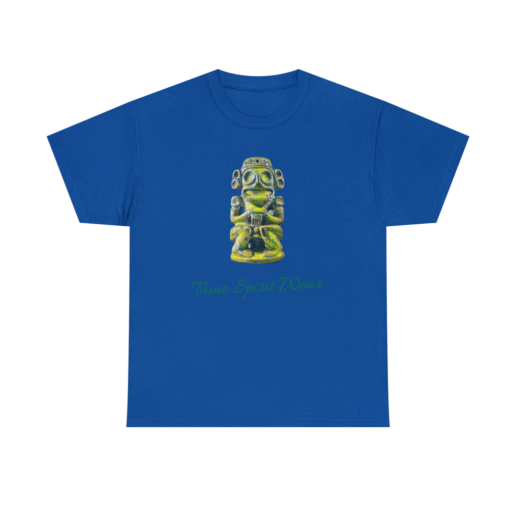 Taino Green Zemi Unisex Heavy Cotton Tee